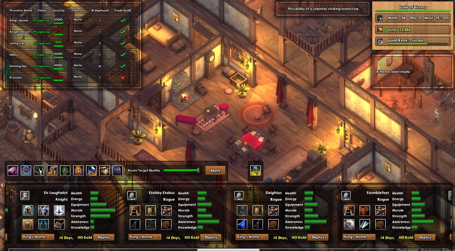 Скриншот из игры Guild Commander под номером 1