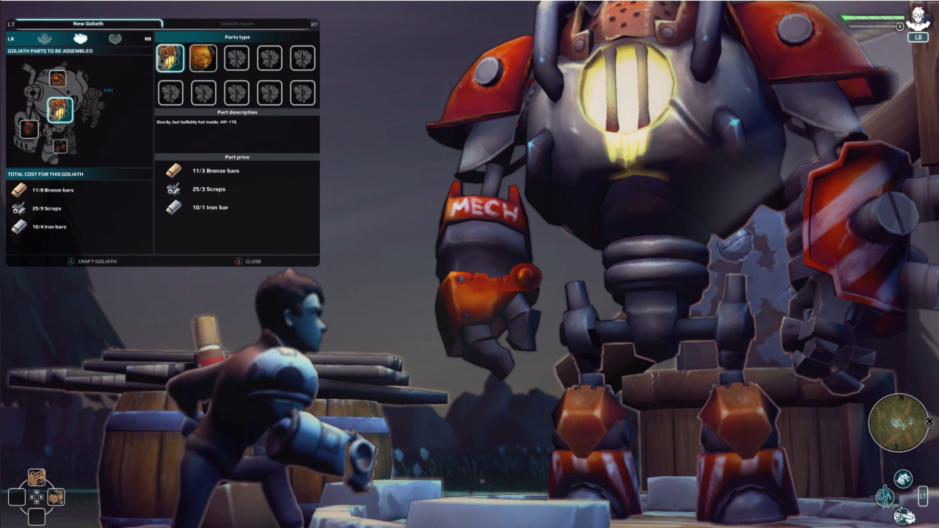 Скриншот из игры Goliath (2016) под номером 2