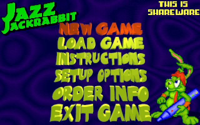 Скриншот из игры Jazz Jackrabbit под номером 2