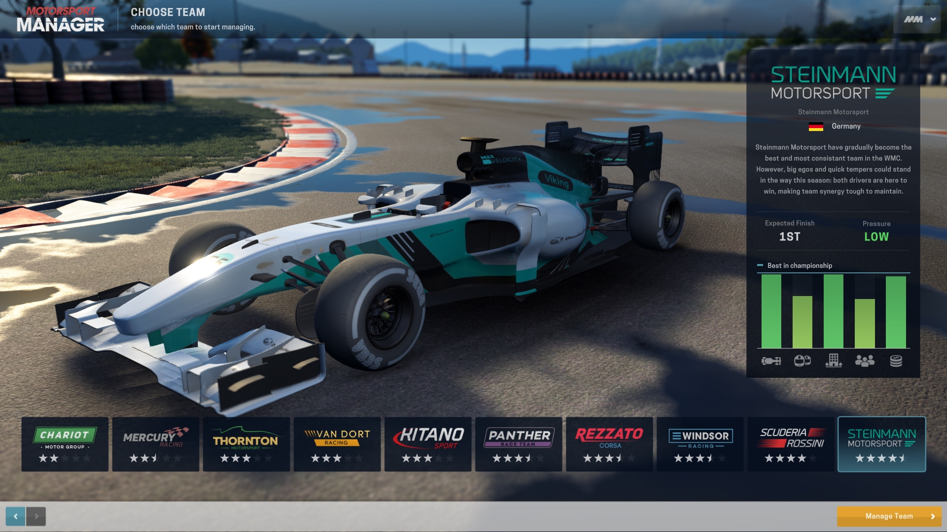 Скриншот из игры Motorsport Manager под номером 3
