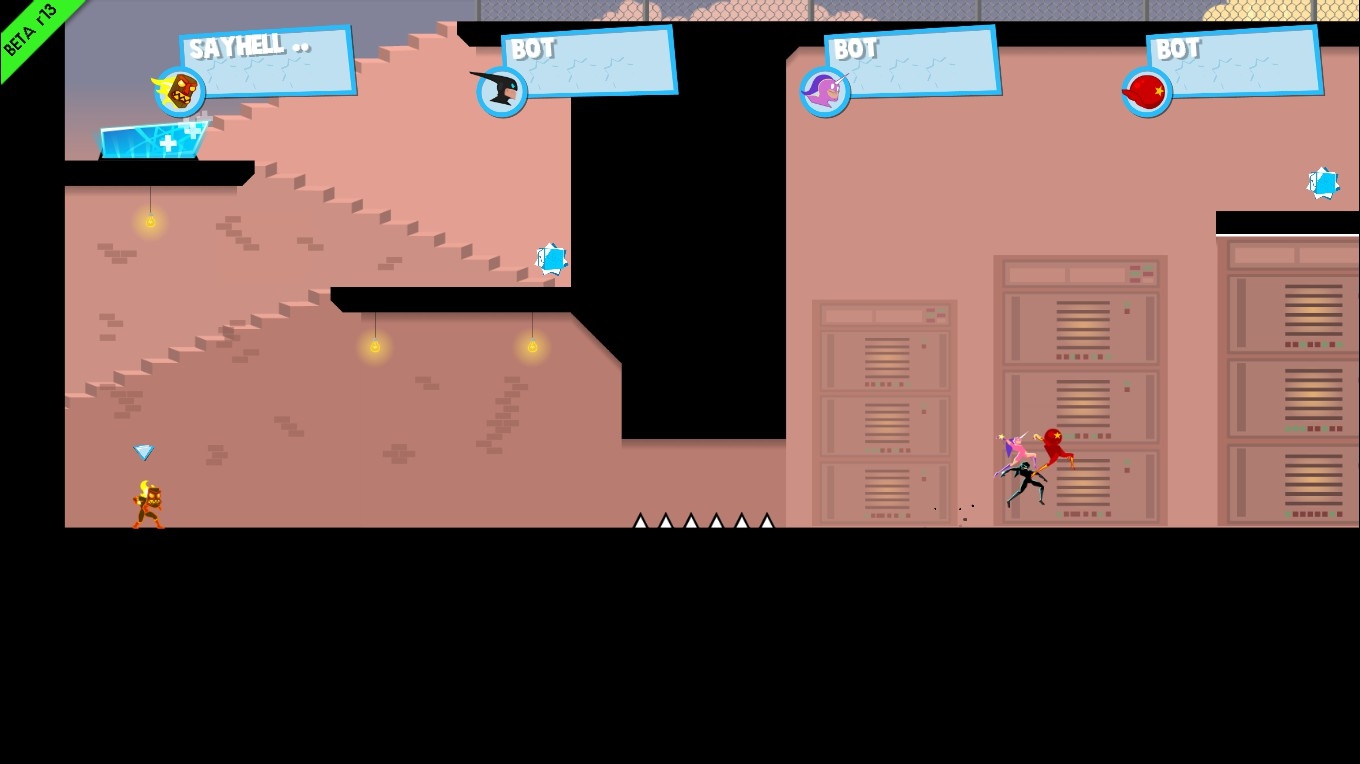 Скриншот из игры SpeedRunners под номером 15
