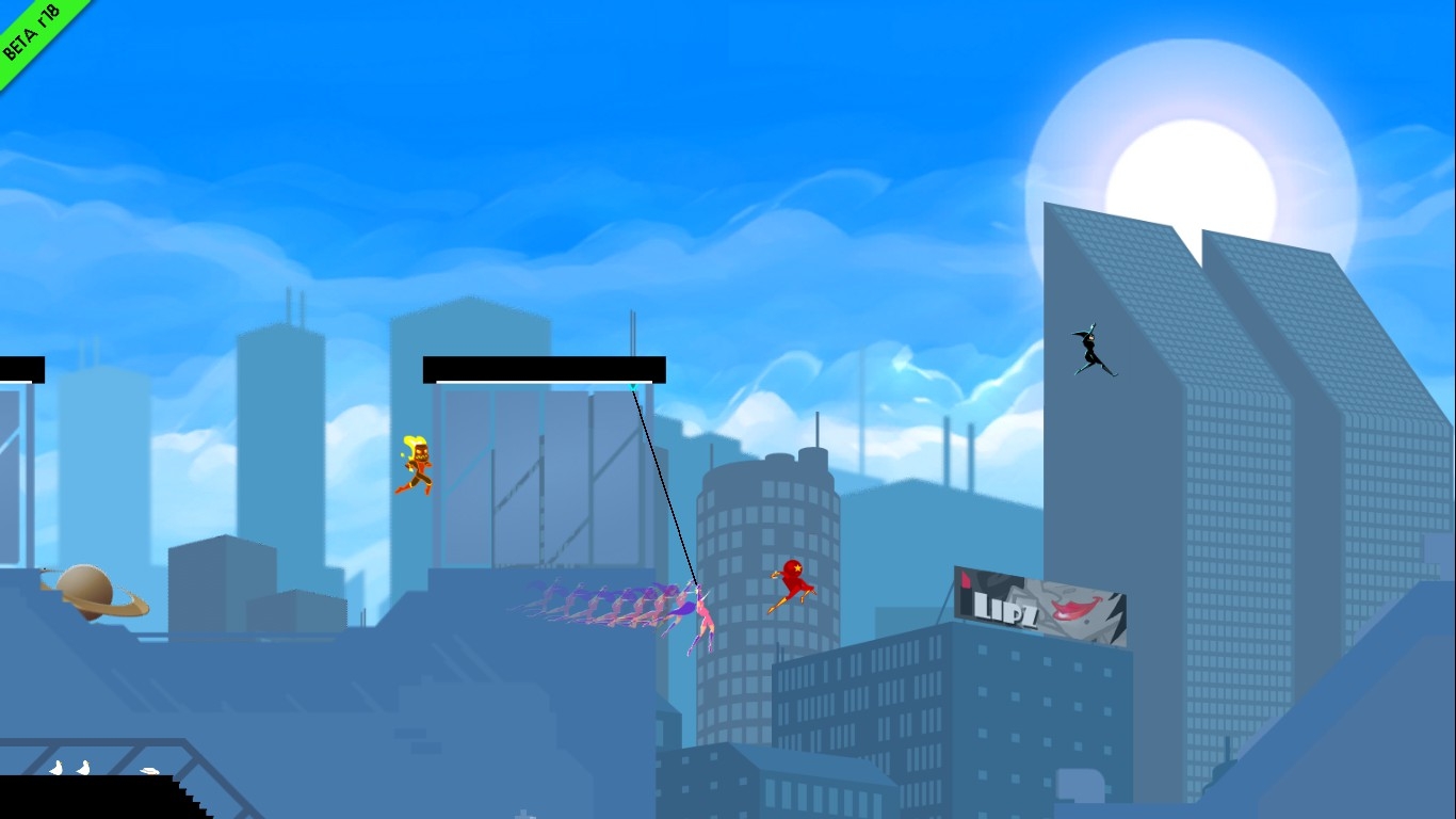 Скриншот из игры SpeedRunners под номером 6