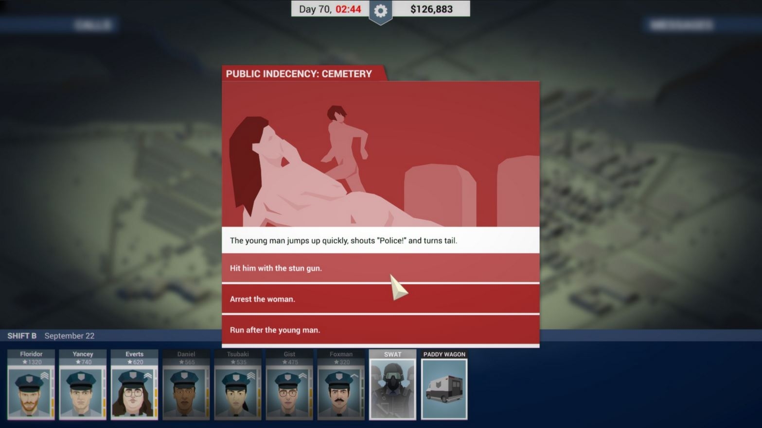 Скриншот из игры This is the Police под номером 2
