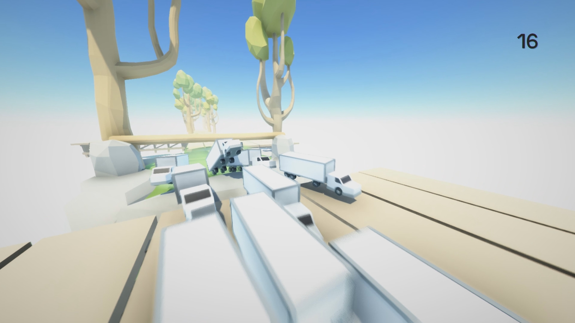 Скриншот из игры Clustertruck под номером 9