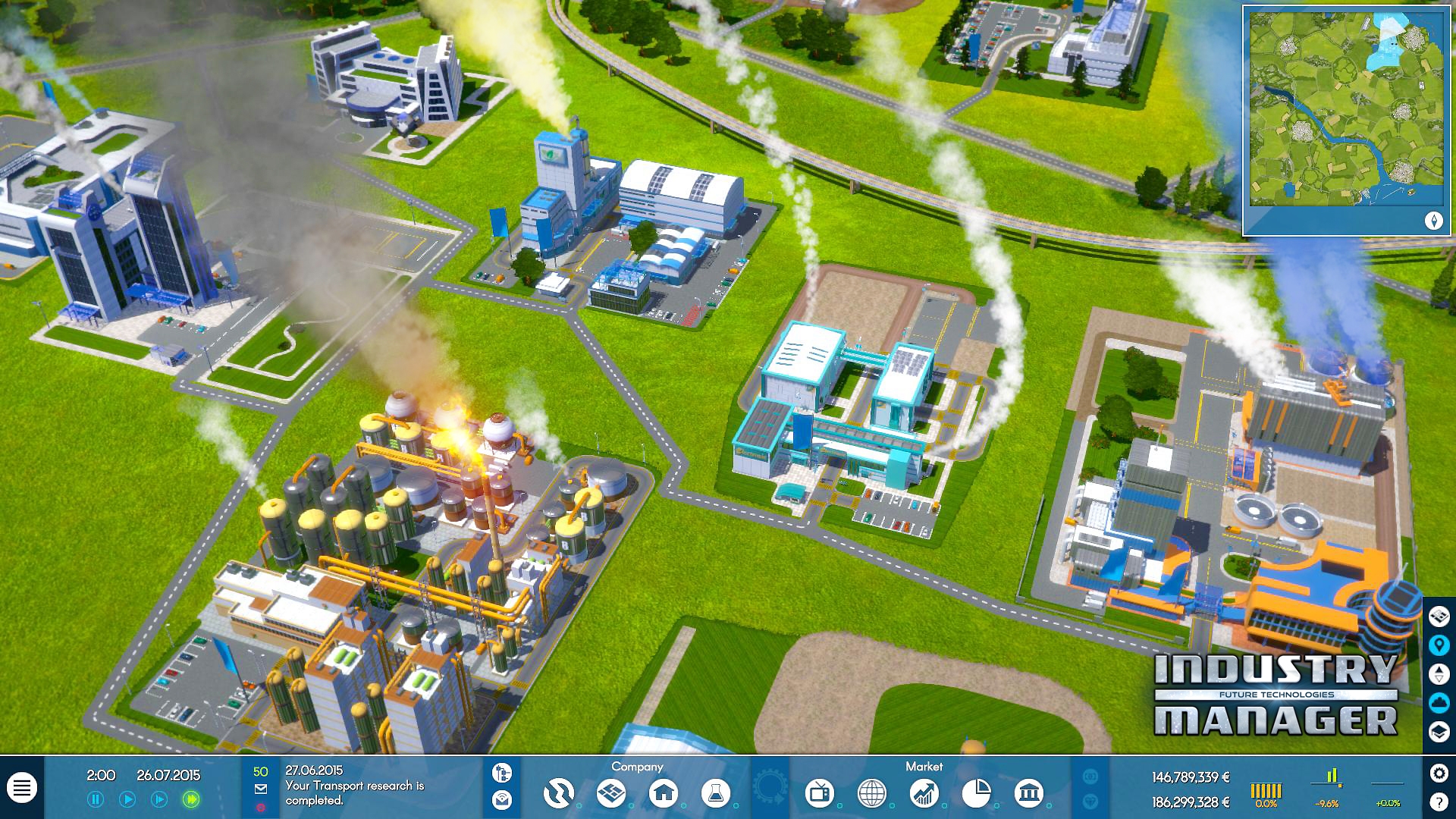 Скриншот из игры Industry Manager: Future Technologies под номером 3