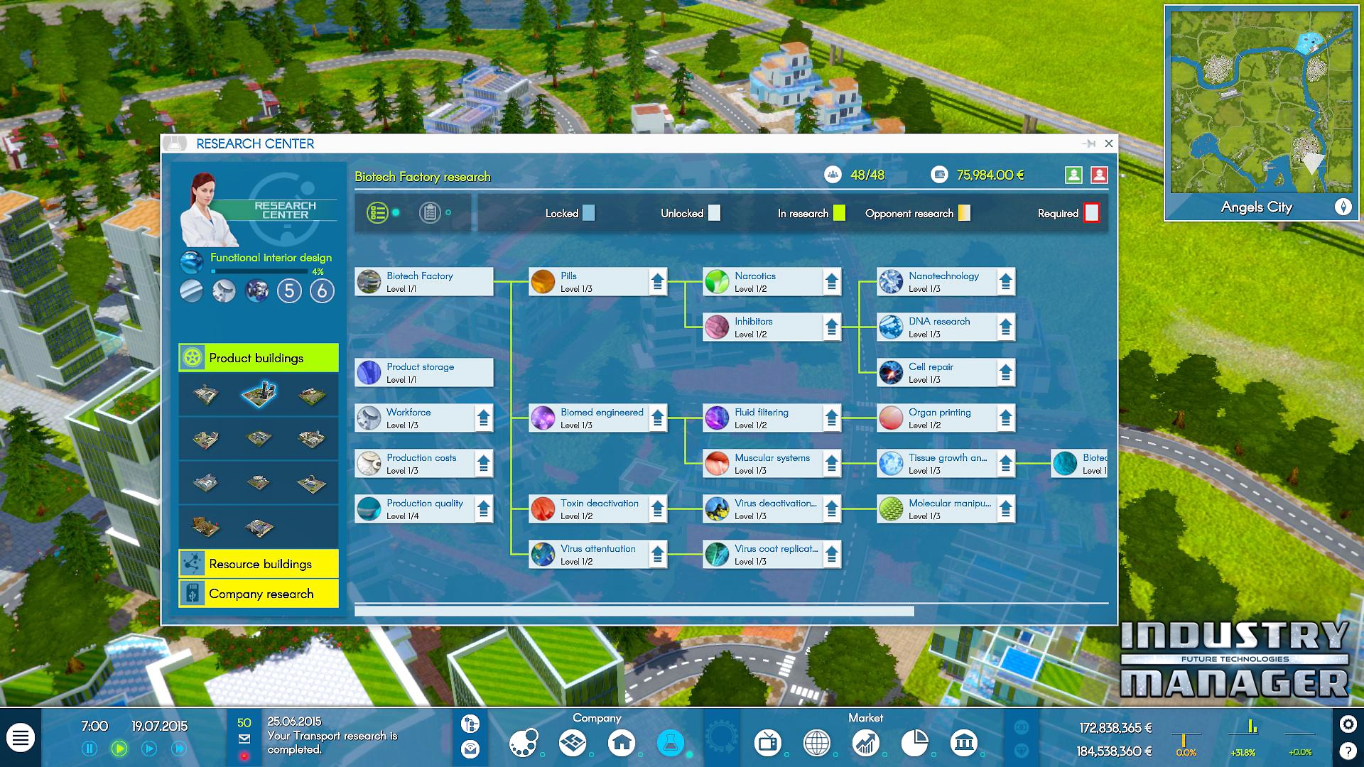 Скриншот из игры Industry Manager: Future Technologies под номером 5