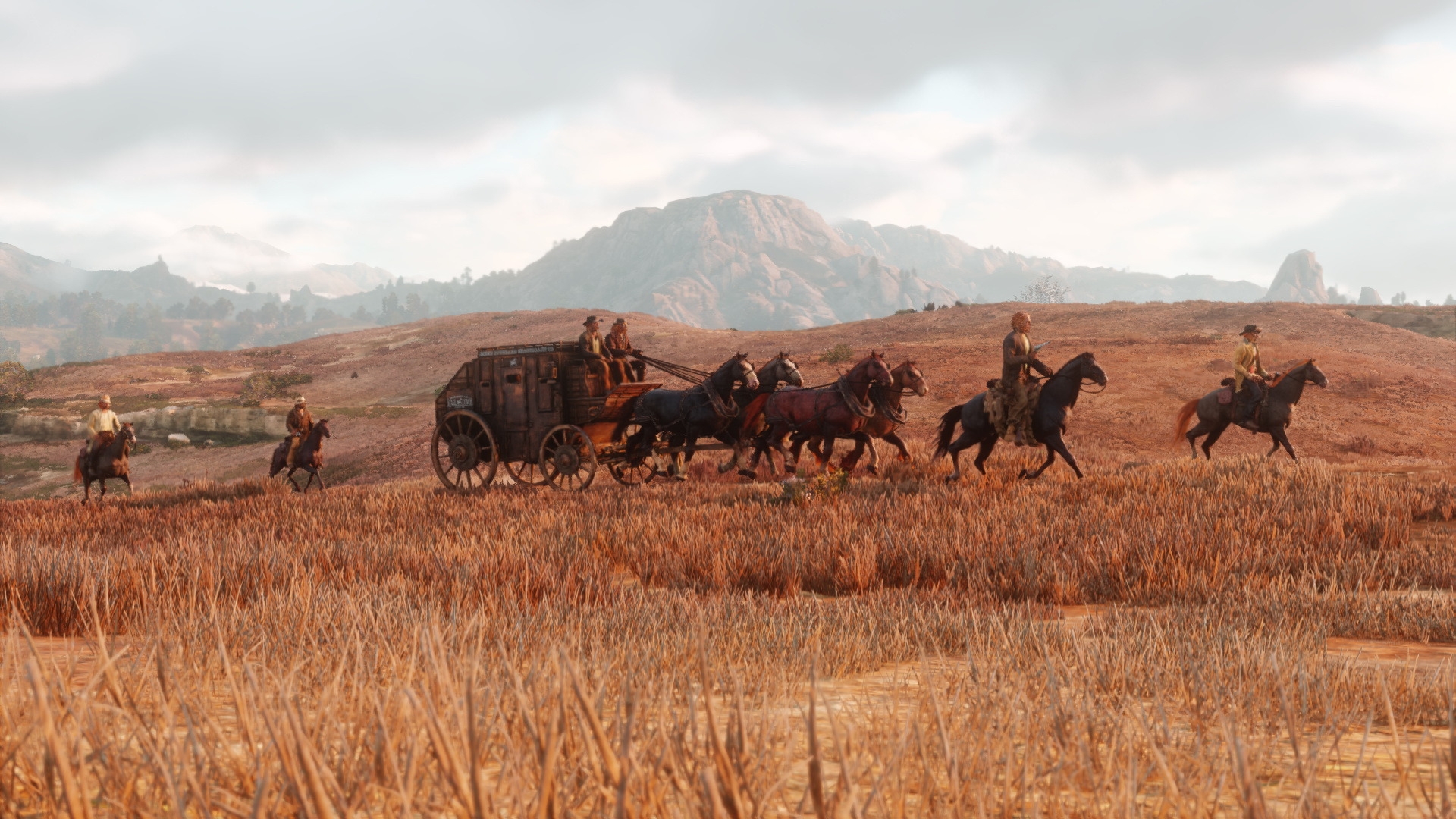 Скриншот из игры Red Dead Redemption 2 под номером 1