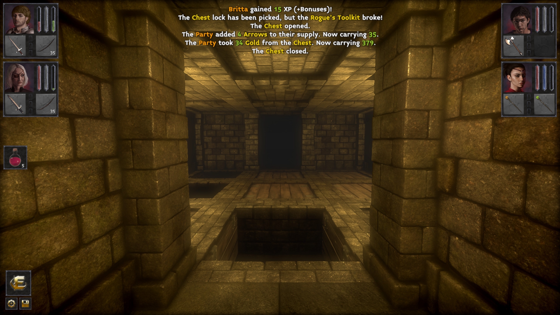 Скриншот из игры Deep Paths: Labyrinth Of Andokost под номером 10