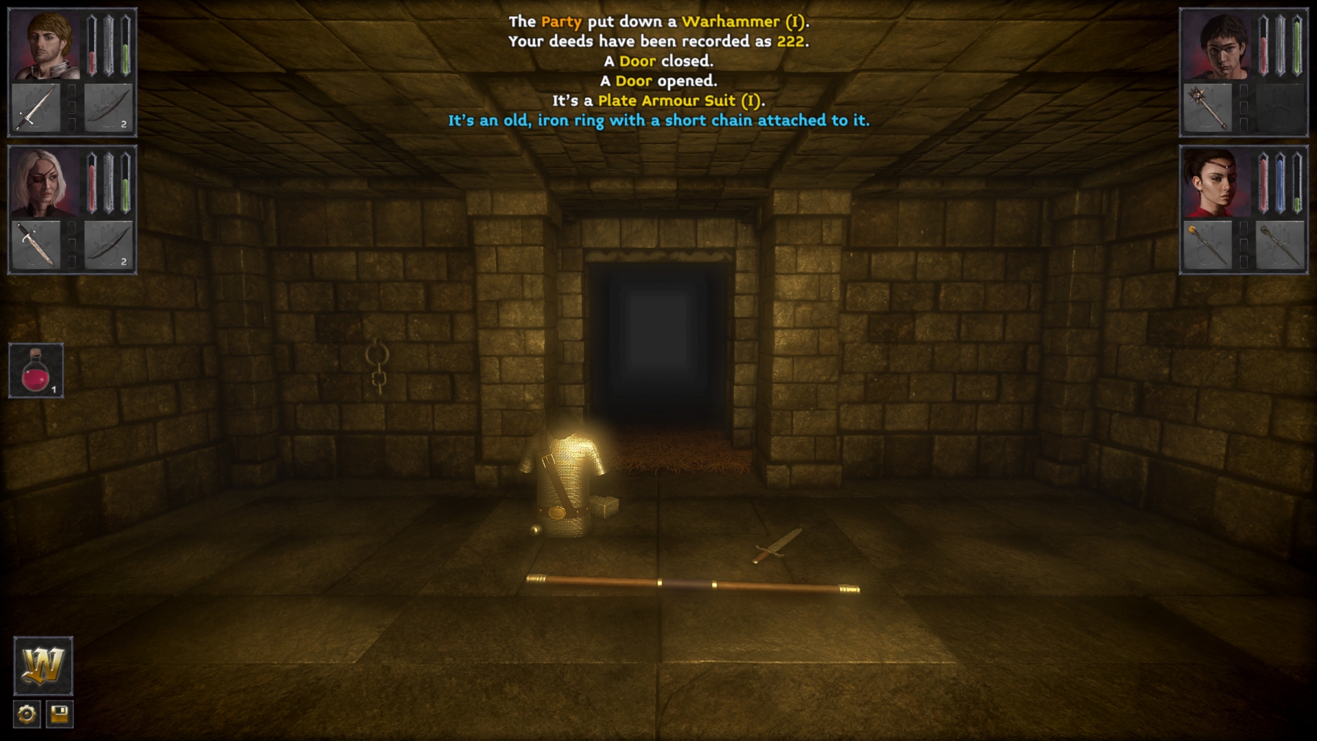 Скриншот из игры Deep Paths: Labyrinth Of Andokost под номером 16
