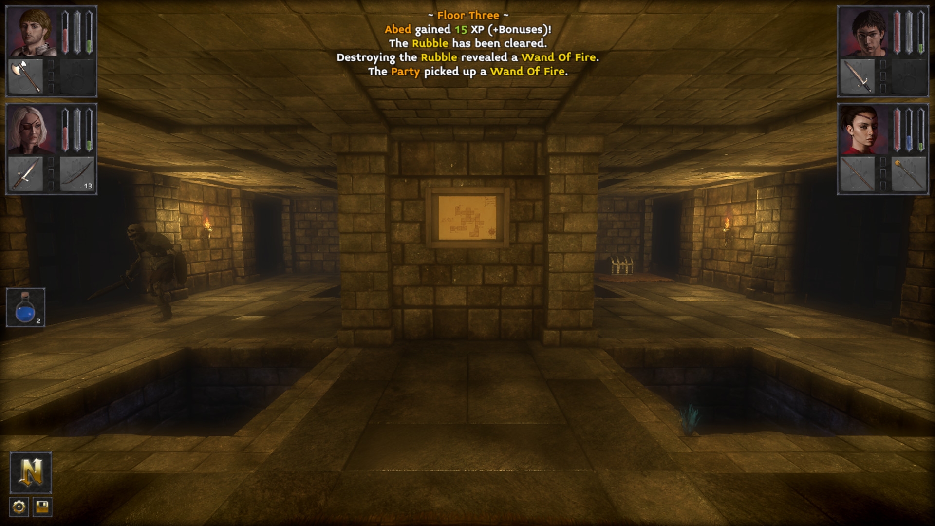 Скриншот из игры Deep Paths: Labyrinth Of Andokost под номером 2