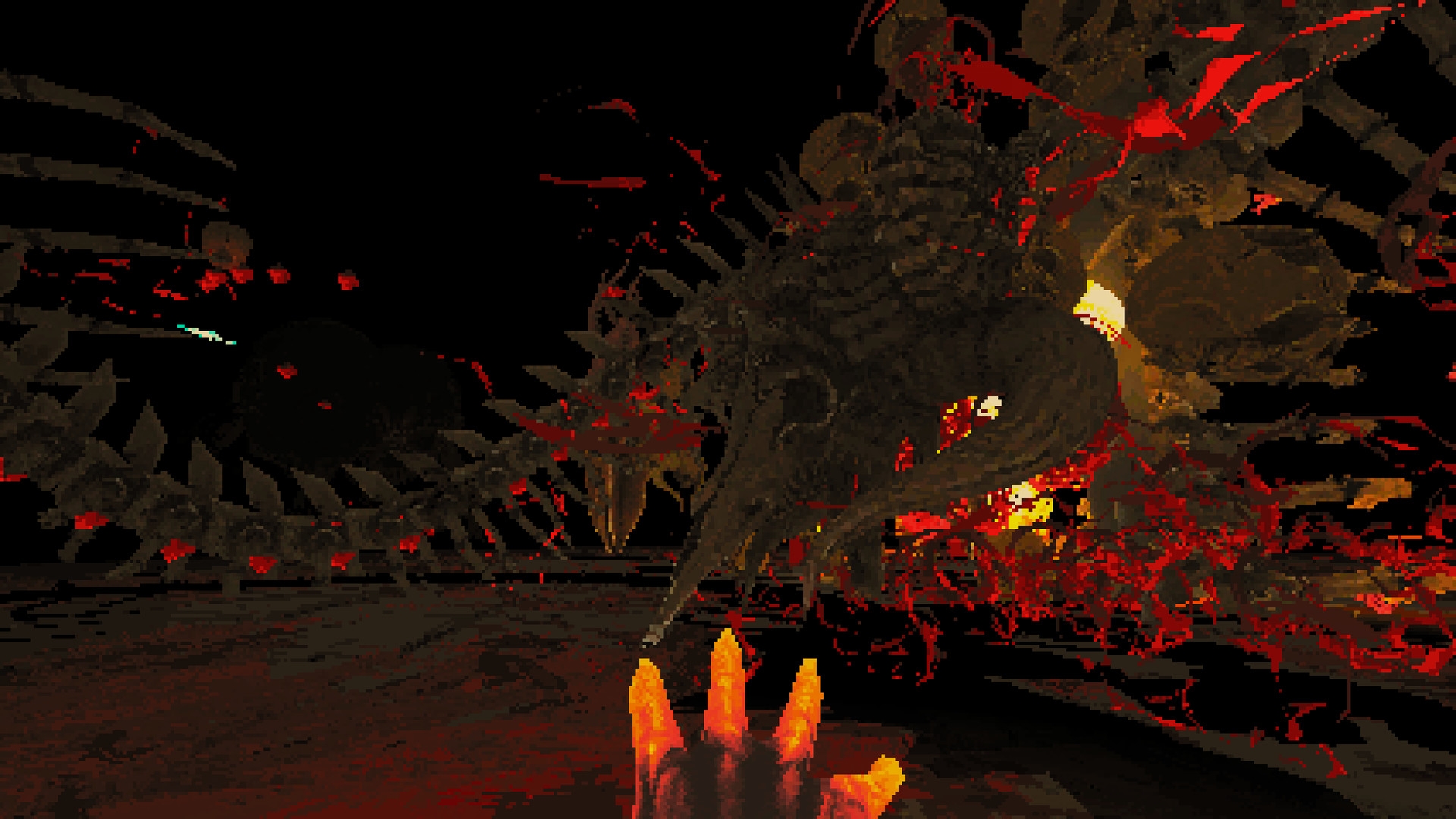 Скриншот из игры Devil Daggers под номером 4
