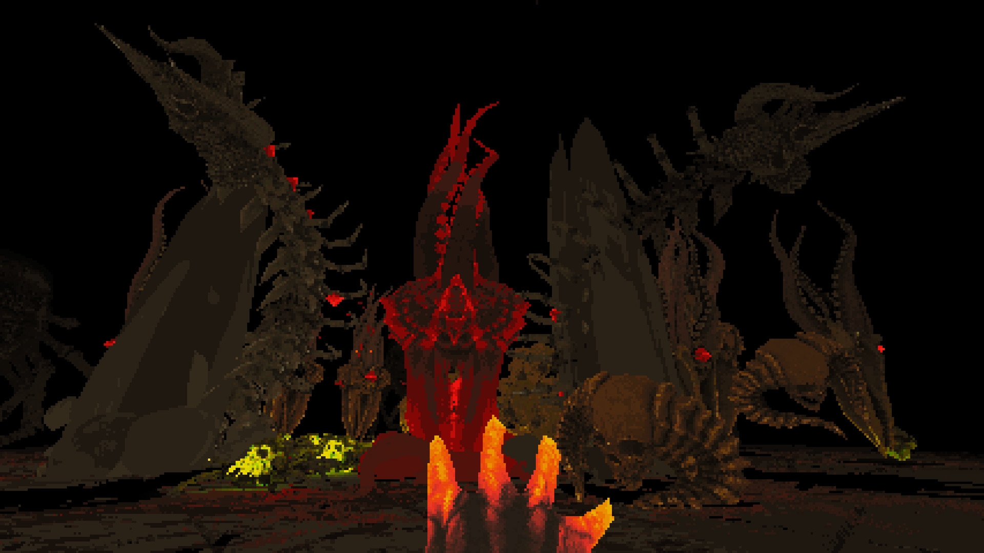 Скриншот из игры Devil Daggers под номером 5