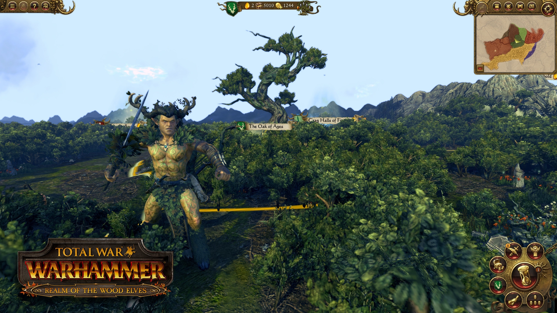 Скриншот из игры Total War: Warhammer - Realm of The Wood Elves под номером 3