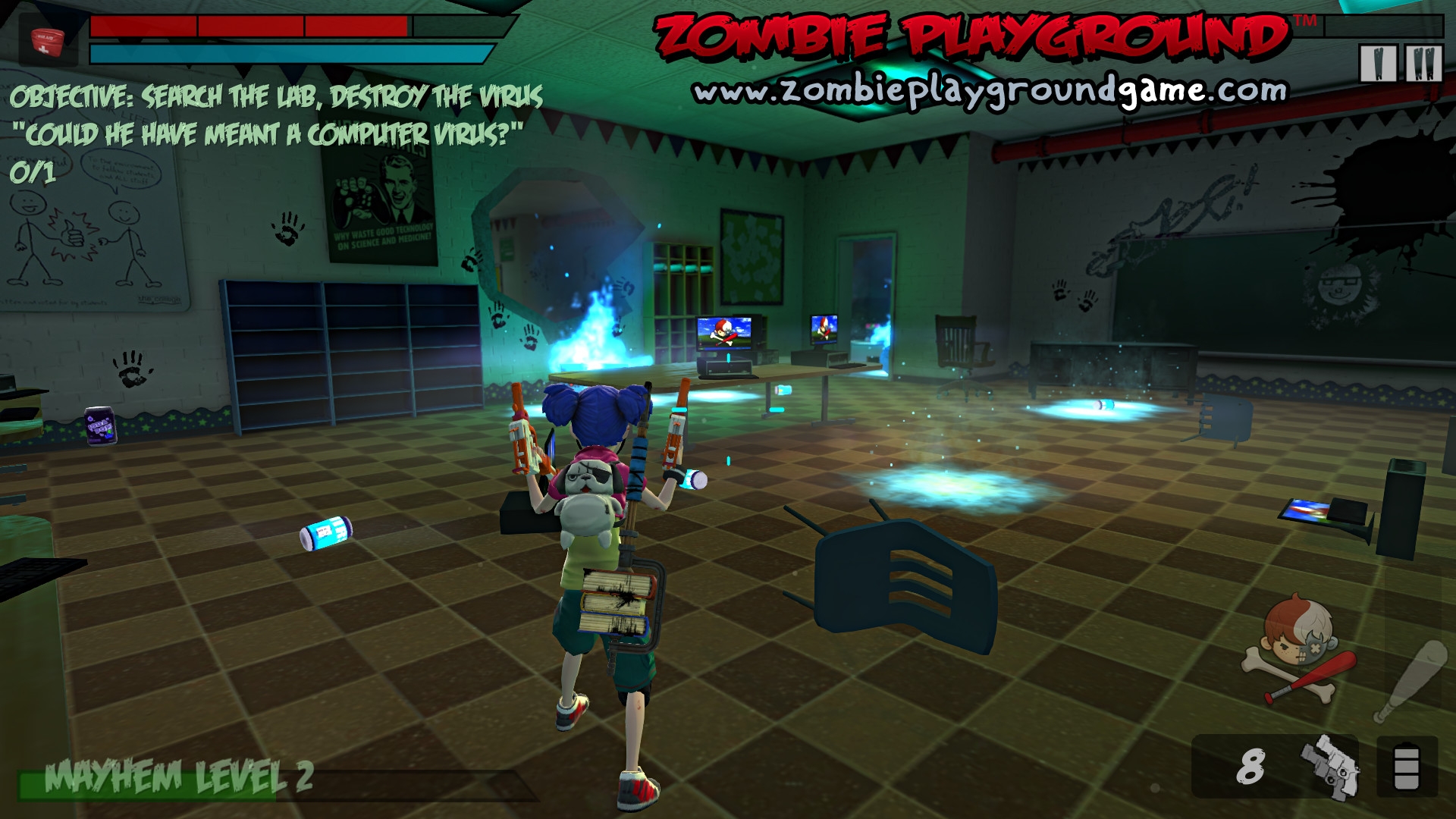 Скриншот из игры Zombie Playground под номером 29
