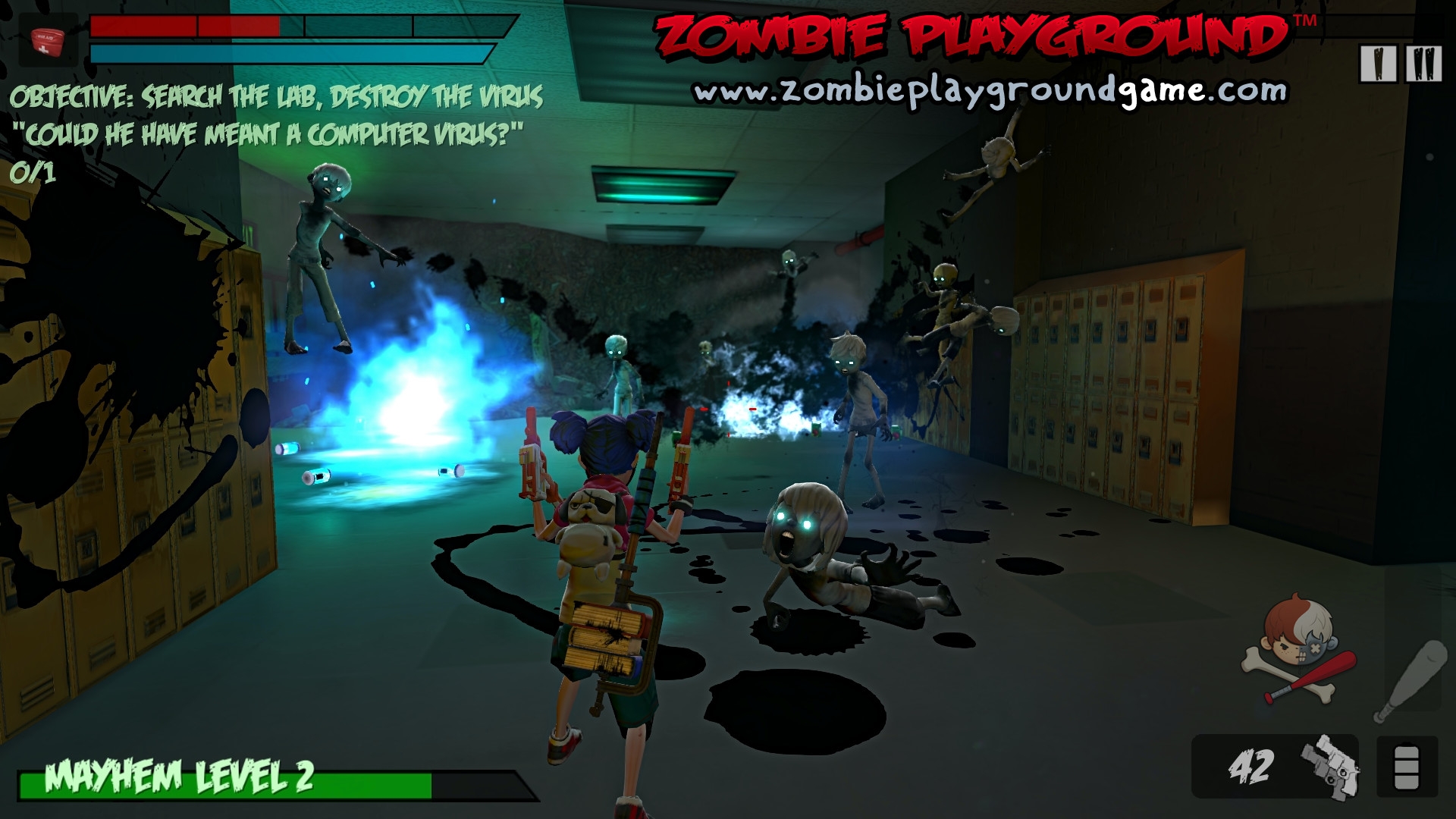 Скриншот из игры Zombie Playground под номером 4