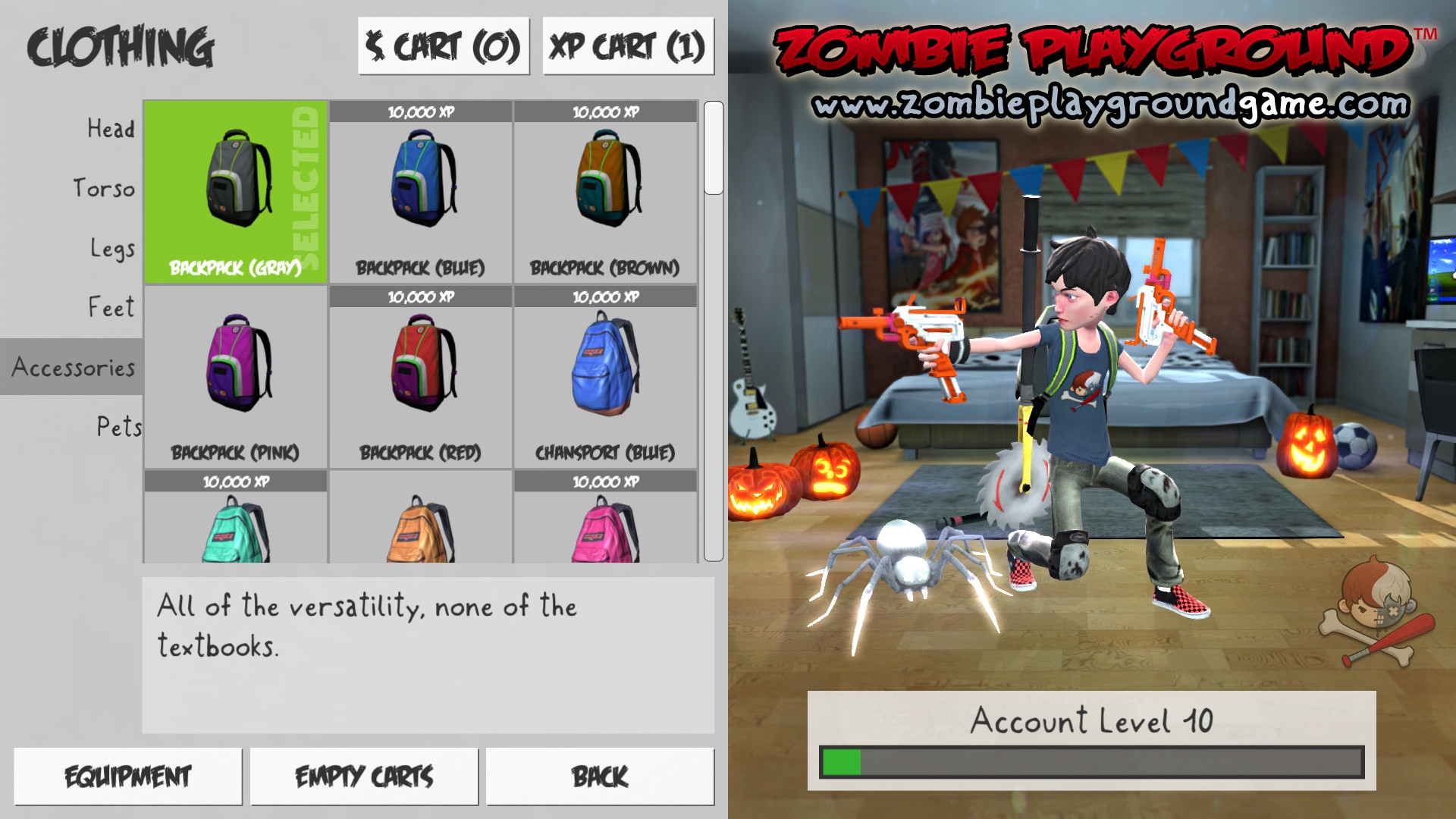 Скриншот из игры Zombie Playground под номером 6