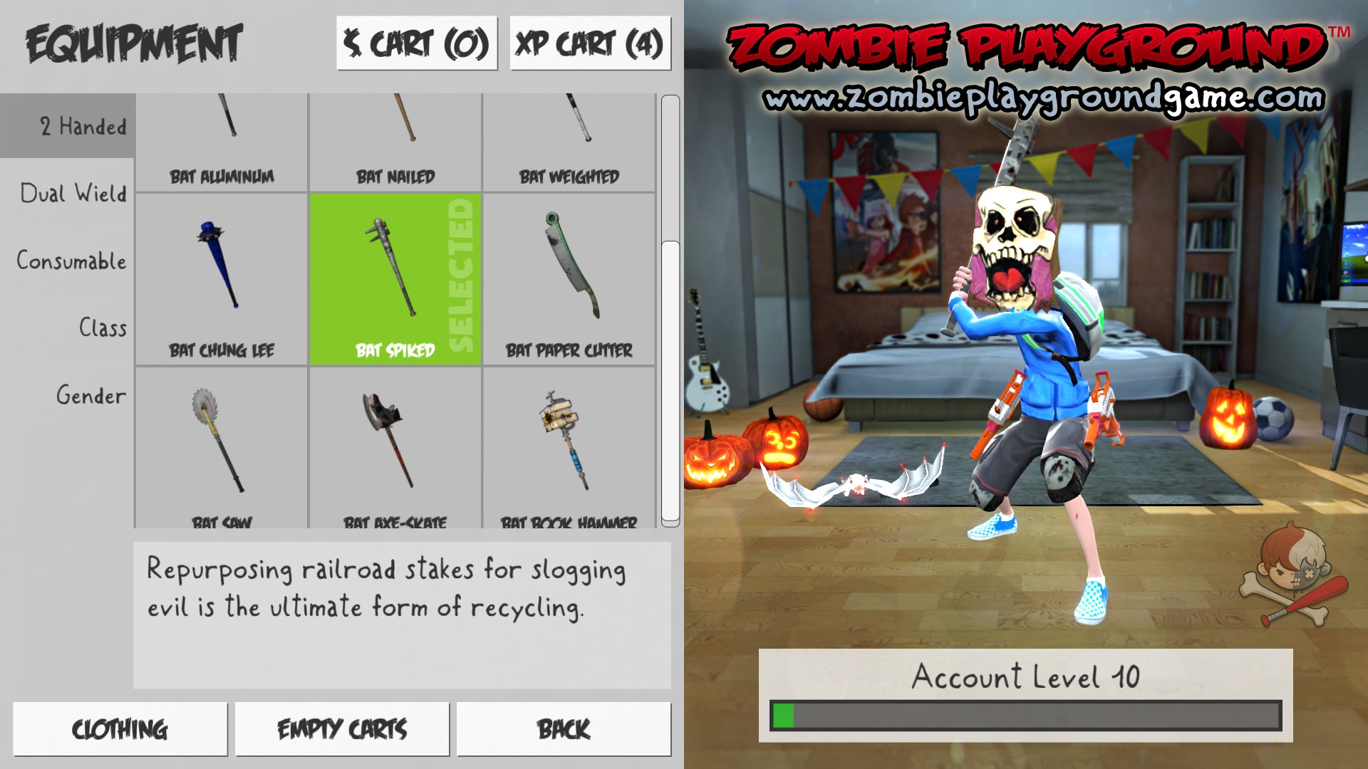 Скриншот из игры Zombie Playground под номером 9