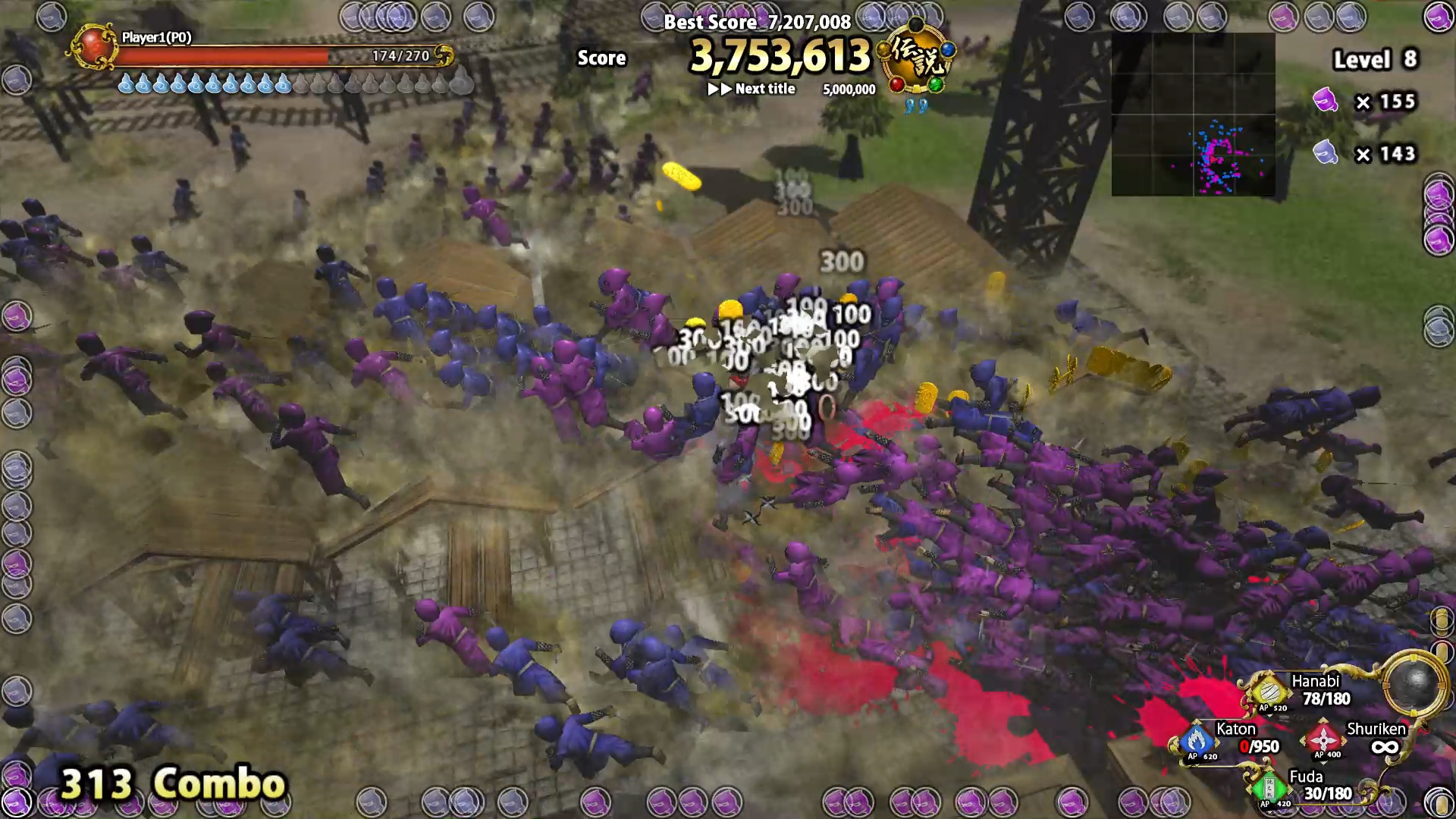 Скриншот из игры Diorama Battle of NINJA под номером 6