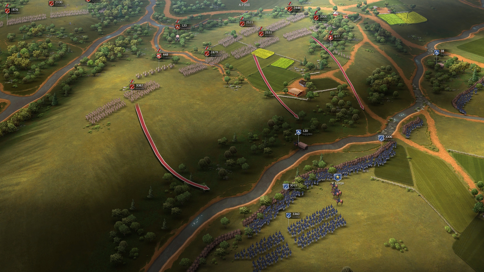 Скриншот из игры Ultimate General: Civil War под номером 2