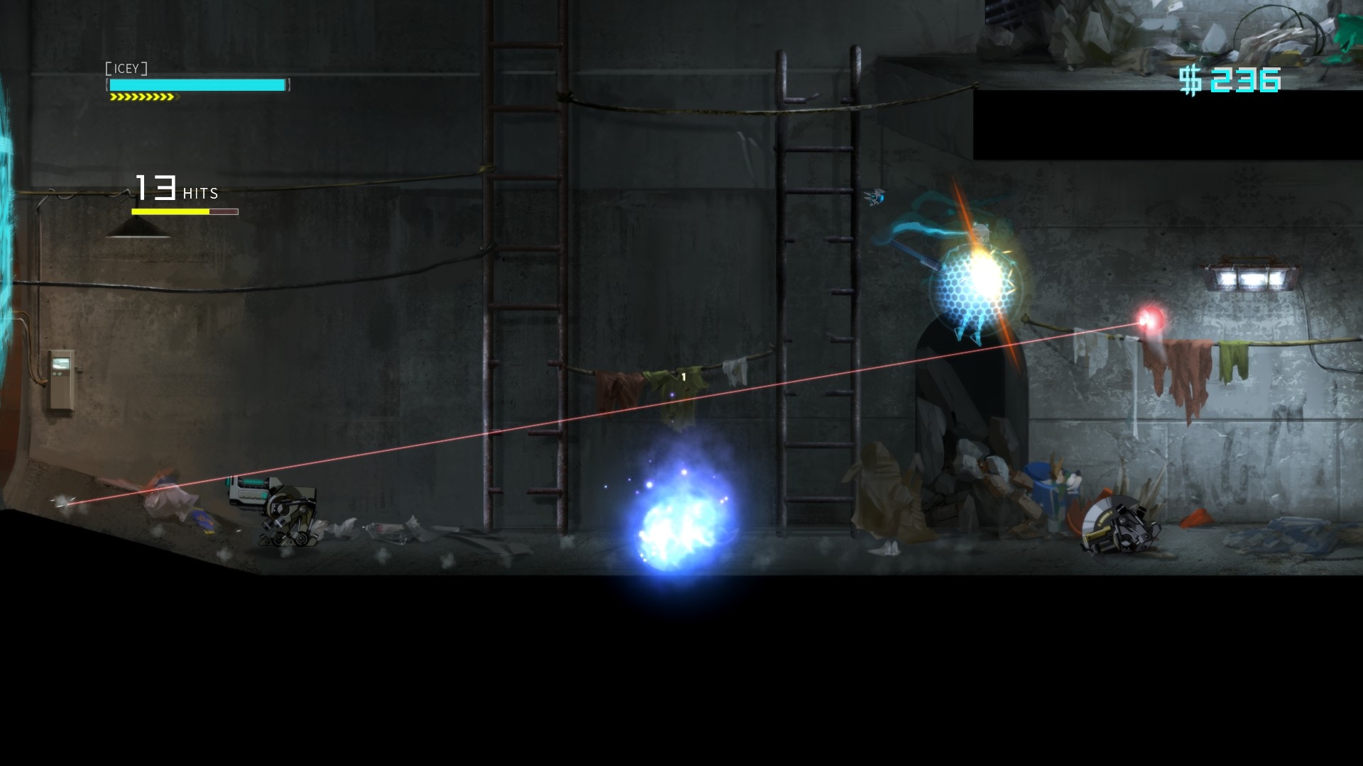 Скриншот из игры ICEY под номером 8