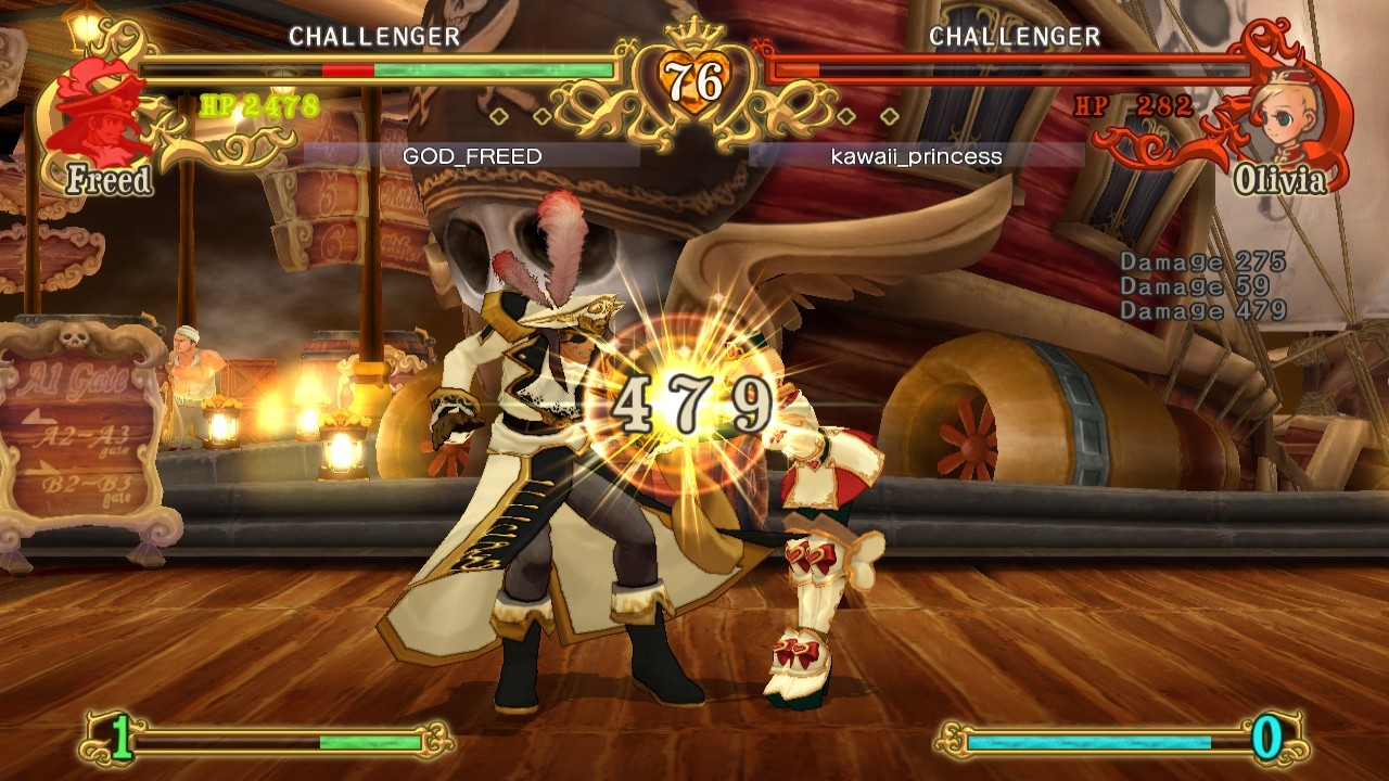 Скриншот из игры Battle Fantasia: Revised Edition под номером 2