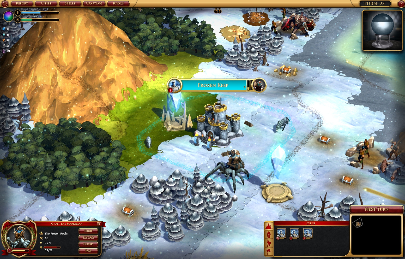 Скриншот из игры Sorcerer King: Rivals под номером 4