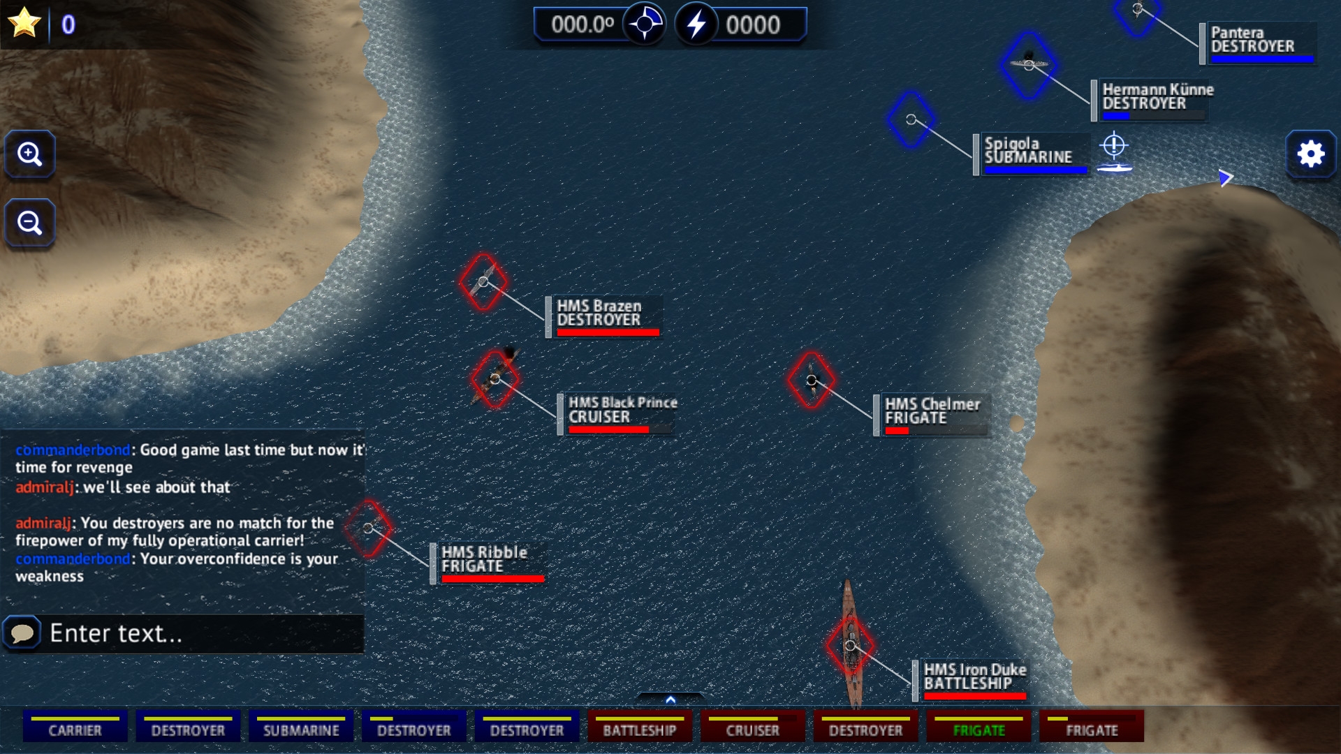 Скриншот из игры Battle Fleet 2 под номером 5