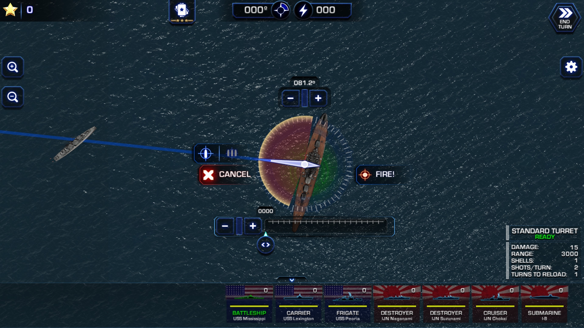 Скриншот из игры Battle Fleet 2 под номером 6