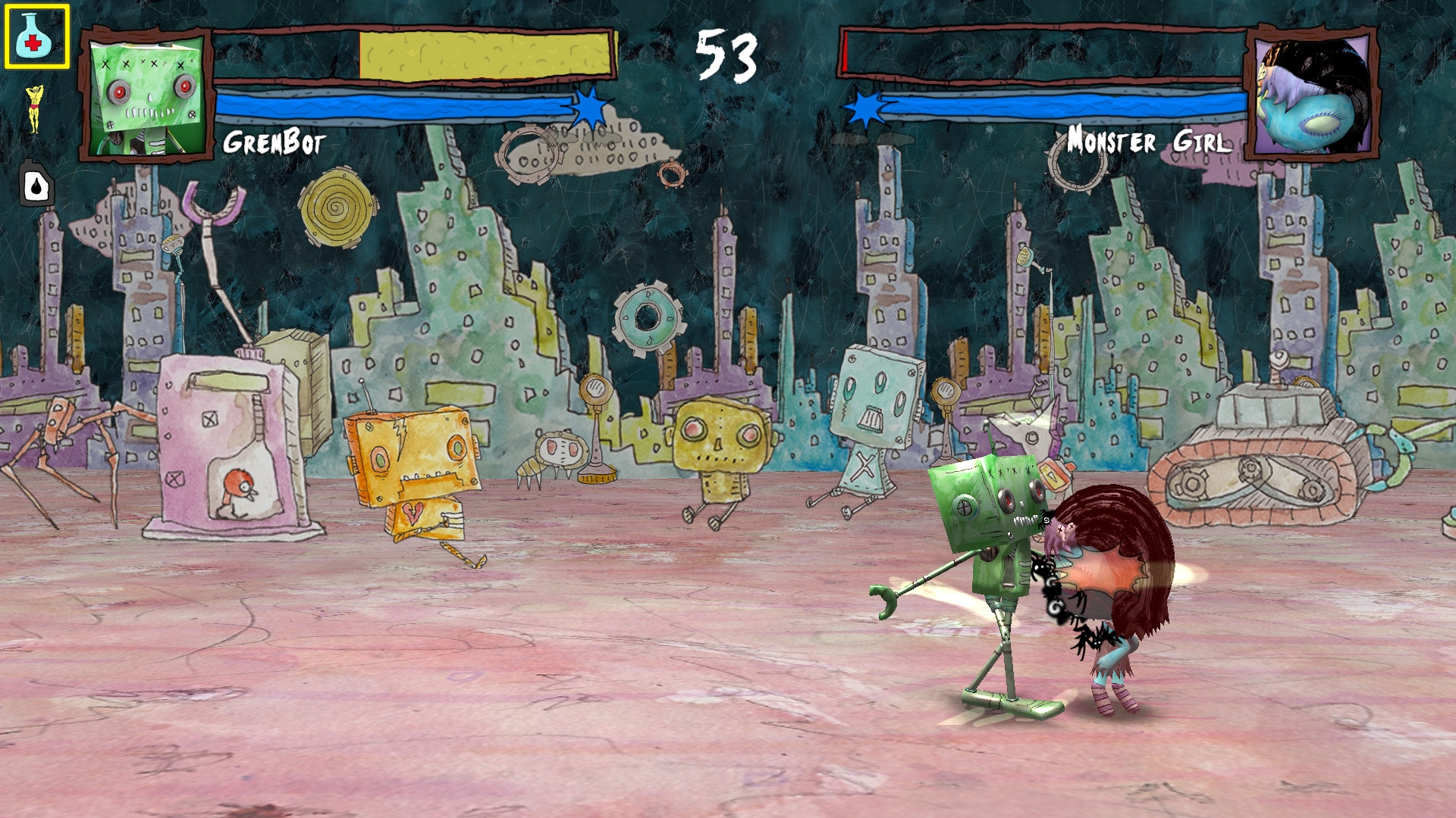 Скриншот из игры FrightShow Fighter под номером 1