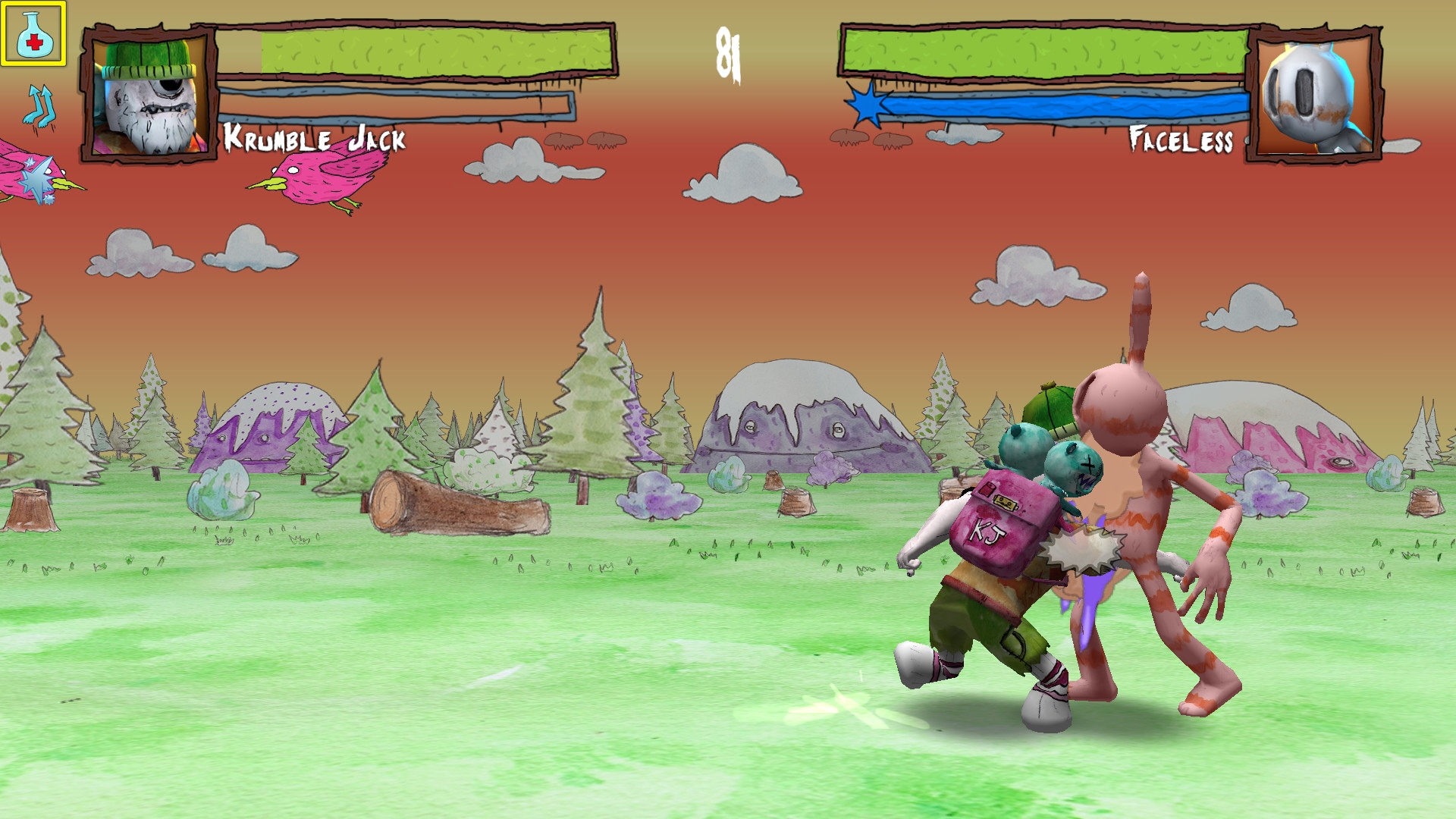 Скриншот из игры FrightShow Fighter под номером 12