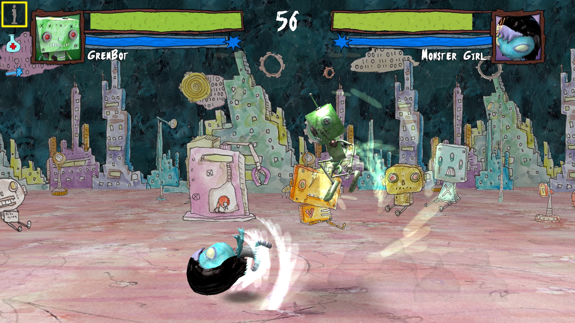 Скриншот из игры FrightShow Fighter под номером 3