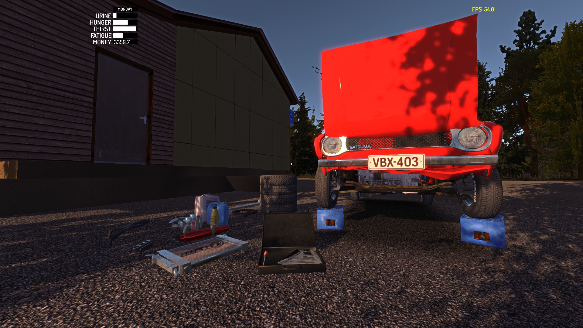 Скриншот из игры My Summer Car под номером 4