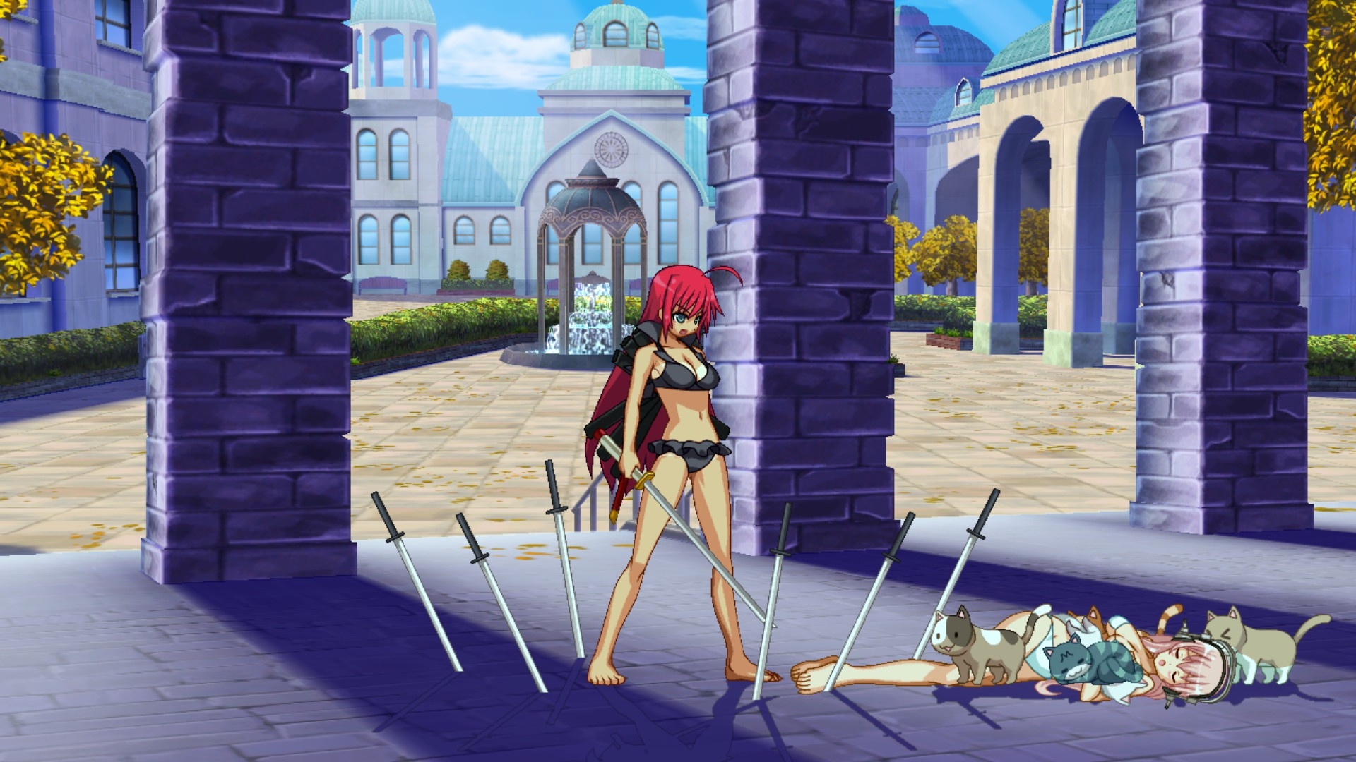 Скриншот из игры Nitroplus Blasterz: Heroines Infinite Duel под номером 15