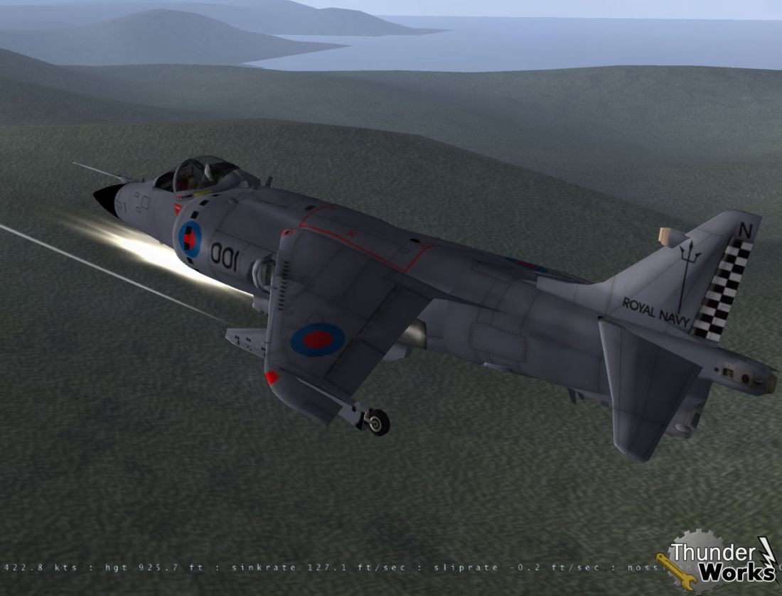 Скриншот из игры Jet Thunder: Falkands/Malvinas под номером 3
