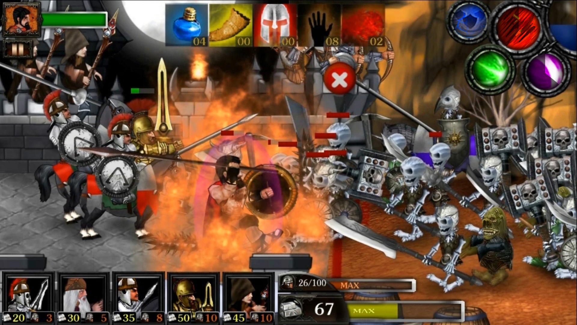Скриншот из игры Spartans Vs Zombies Defense под номером 4