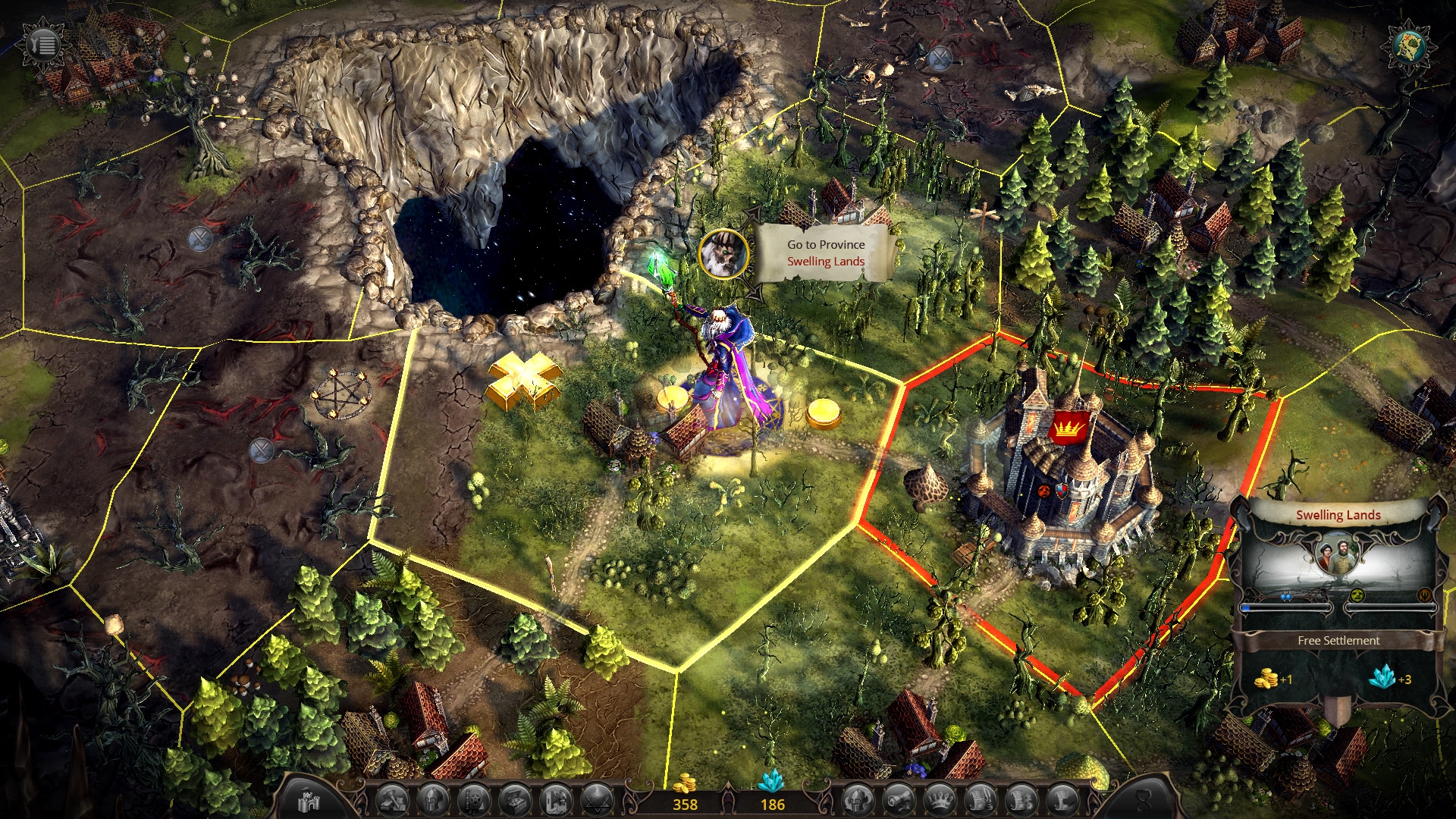 Скриншот из игры Eador. Imperium под номером 4