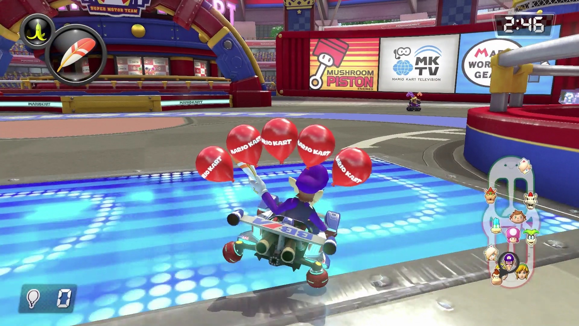 Скриншот из игры Mario Kart 8 Deluxe под номером 2