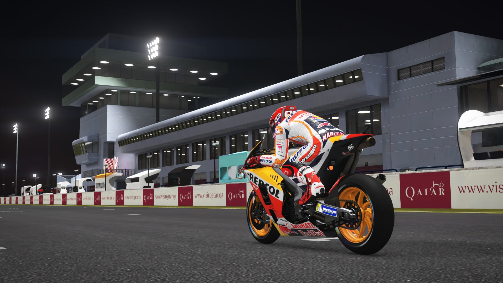 Скриншот из игры MotoGP 17 под номером 1
