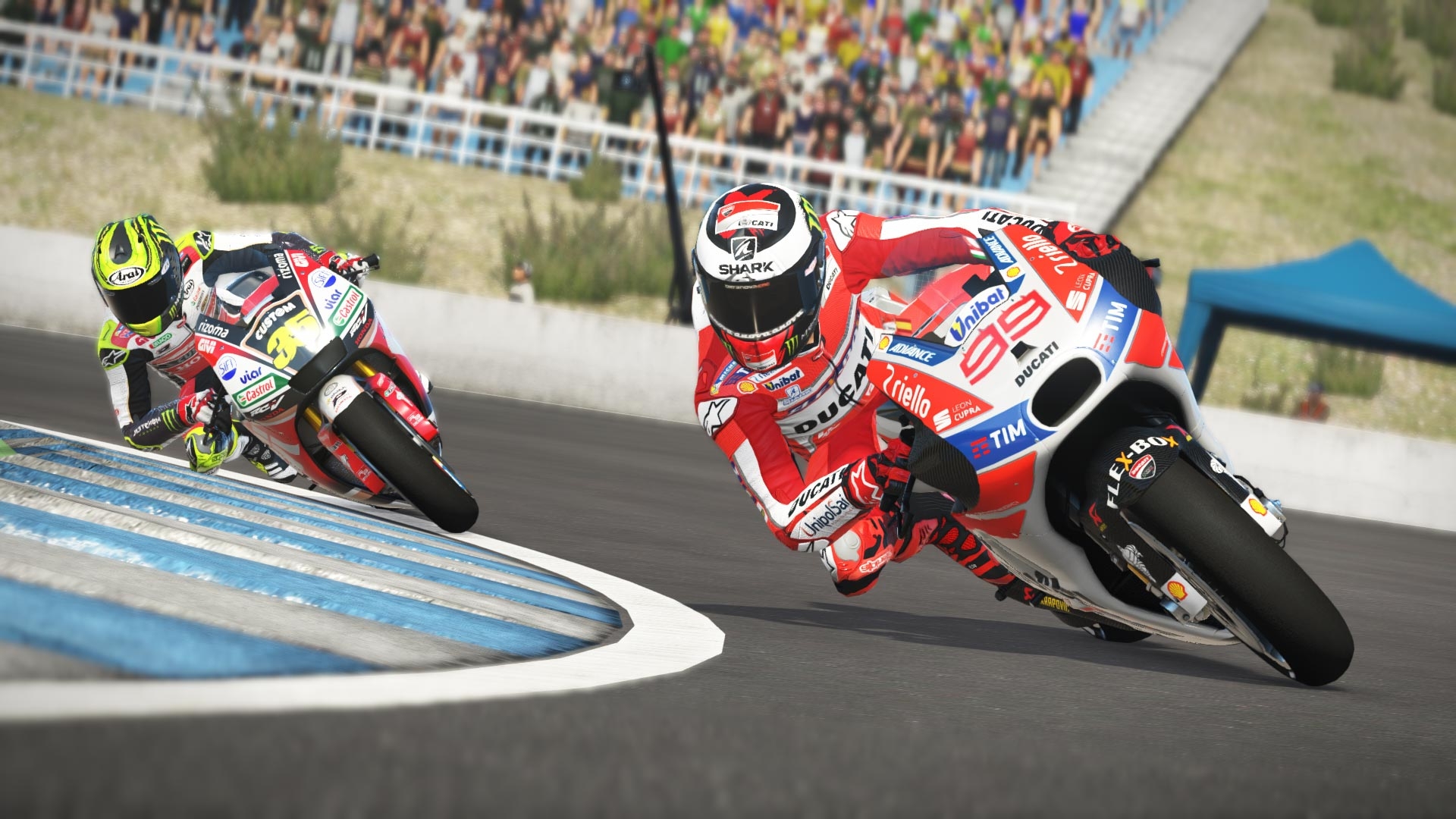 Скриншот из игры MotoGP 17 под номером 2