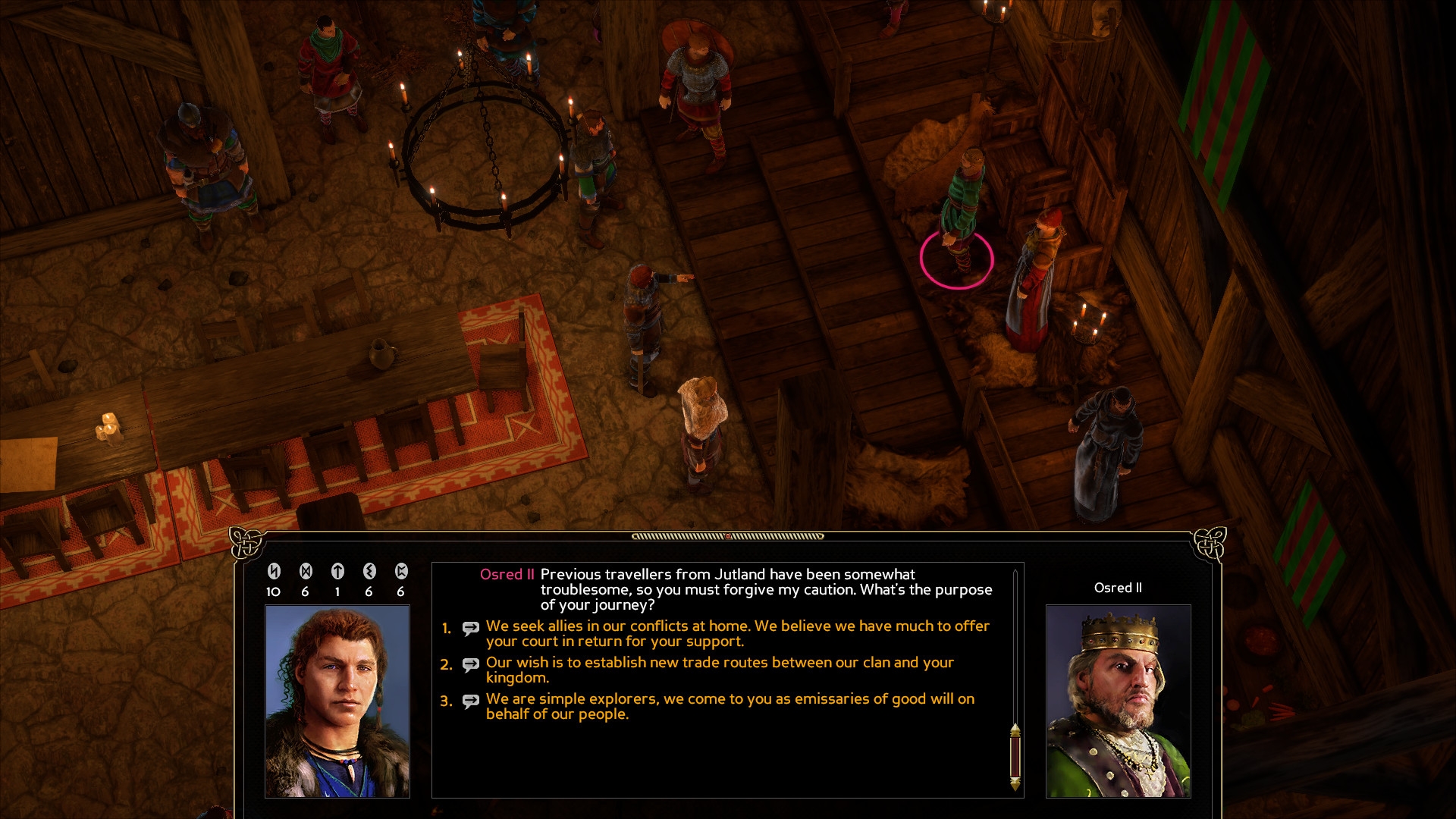Скриншот из игры Expeditions: Viking под номером 1