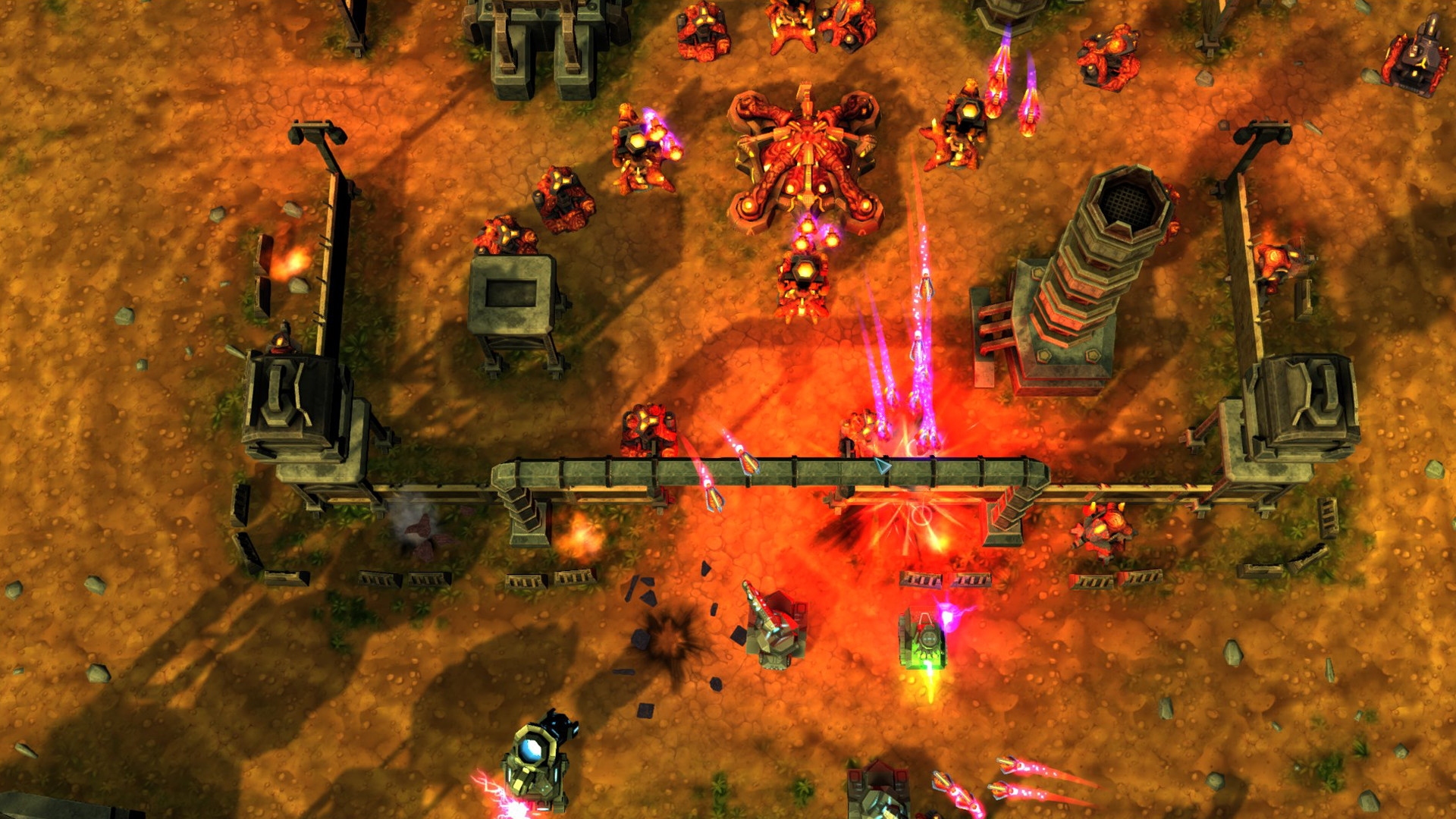 Скриншот из игры Tanks vs Aliens под номером 5