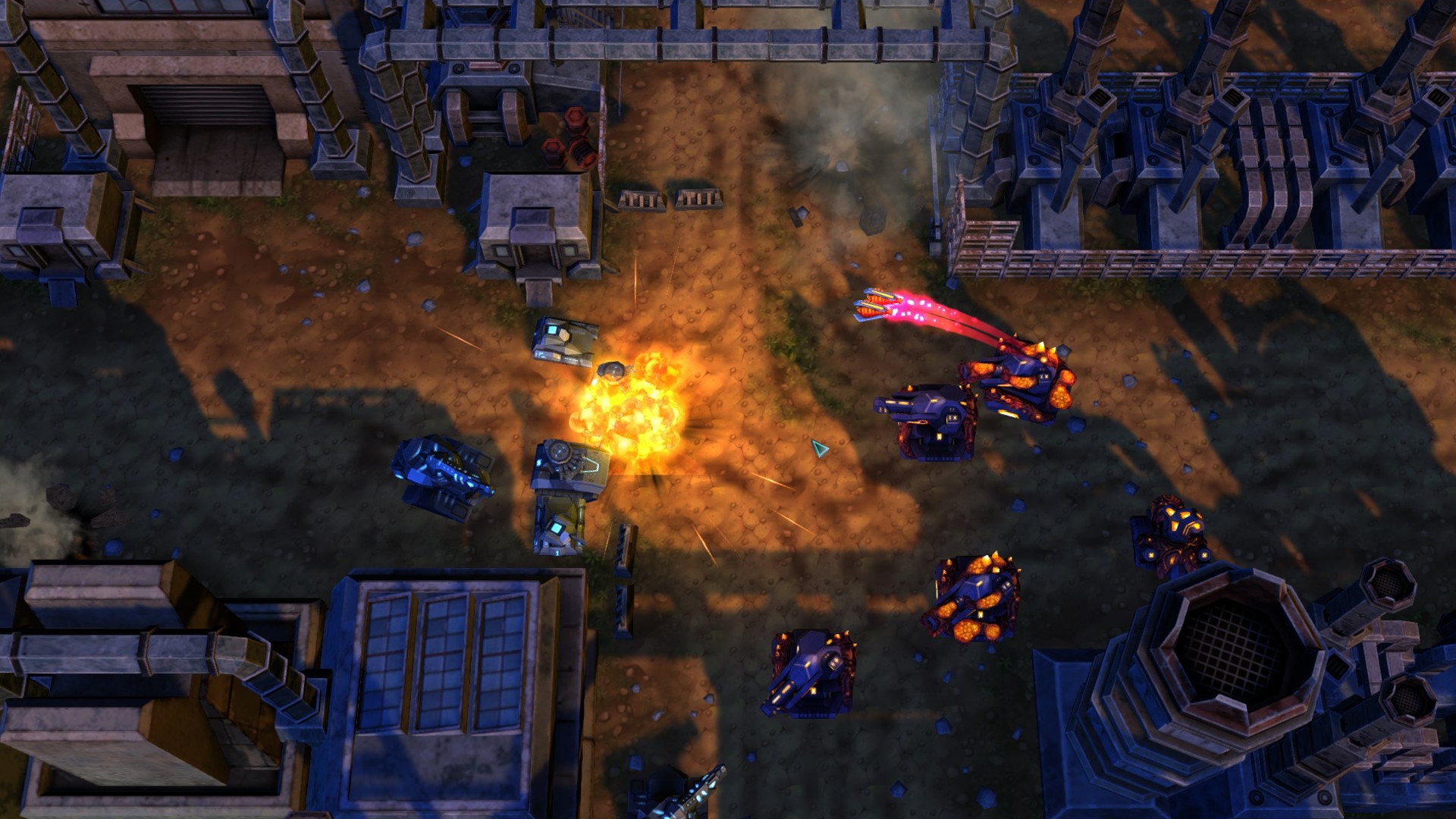 Скриншот из игры Tanks vs Aliens под номером 8