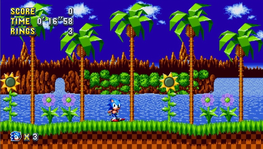 Скриншот из игры Sonic Mania под номером 1
