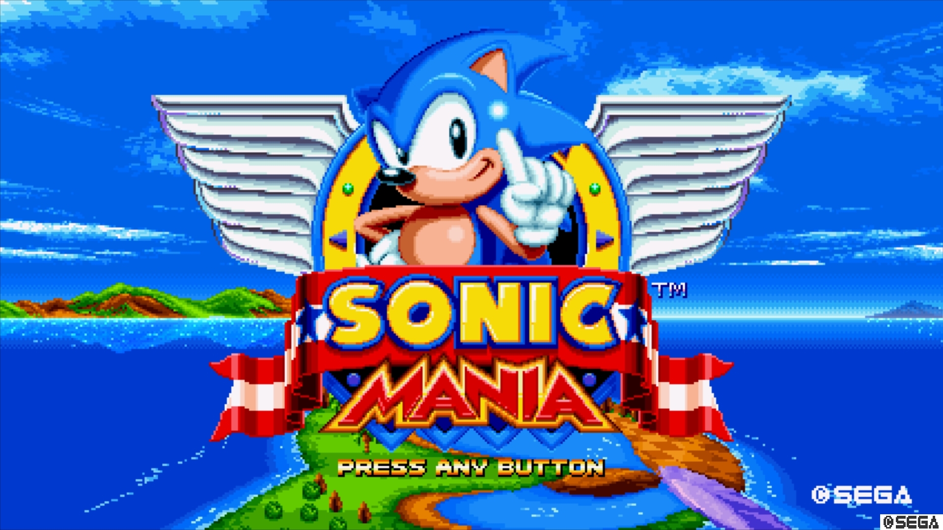 Скриншот из игры Sonic Mania под номером 10