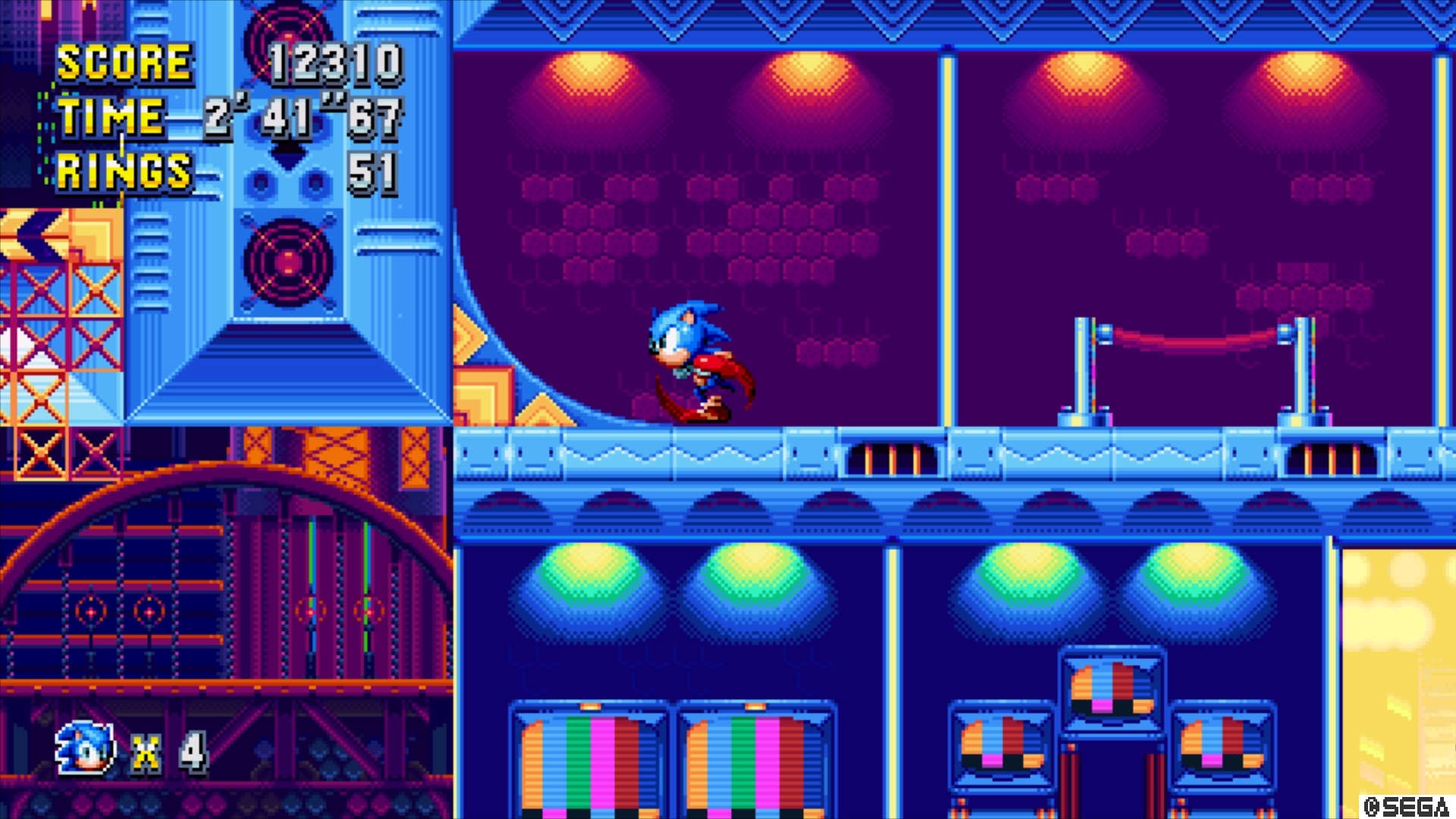Скриншот из игры Sonic Mania под номером 11