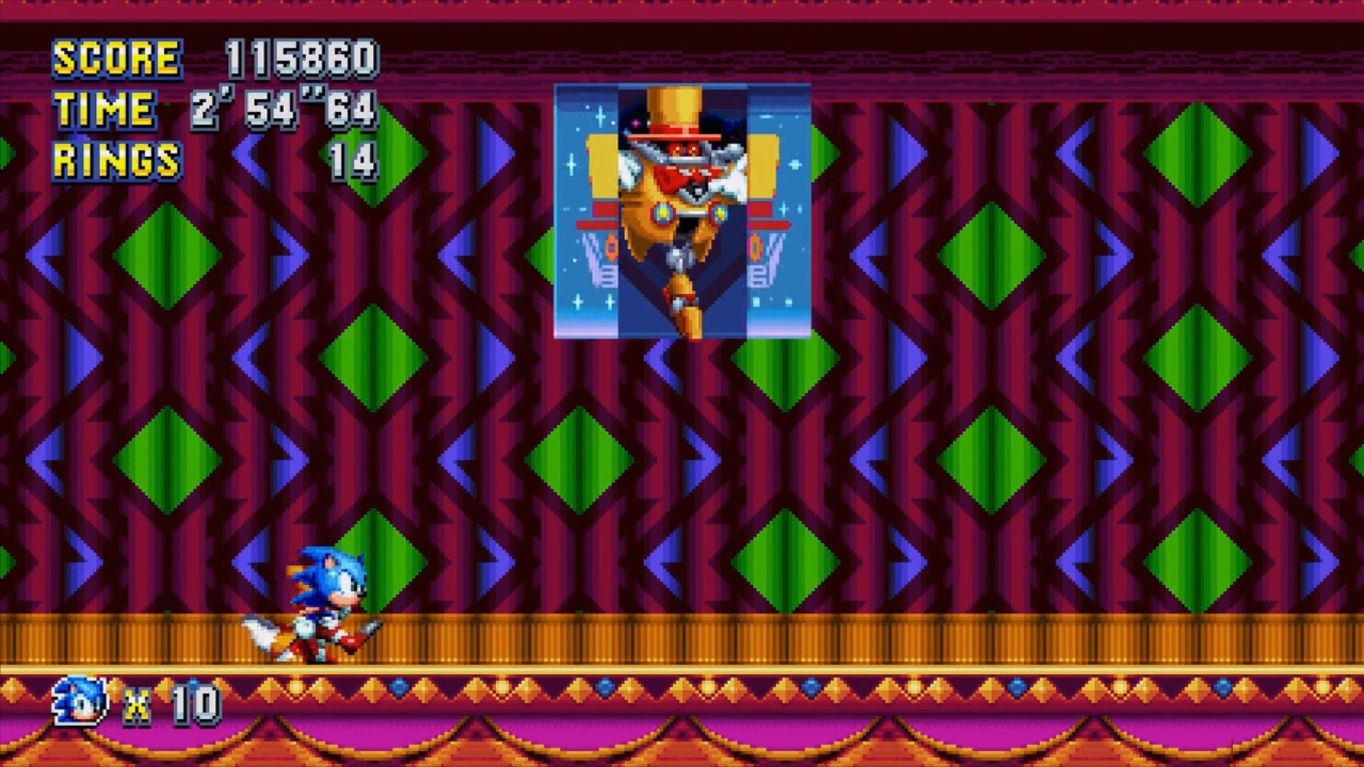 Скриншот из игры Sonic Mania под номером 12