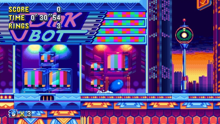 Скриншот из игры Sonic Mania под номером 6