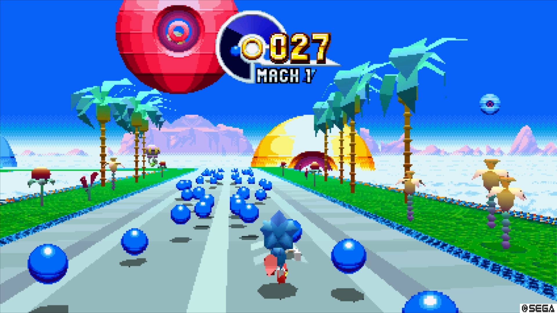 Скриншот из игры Sonic Mania под номером 9