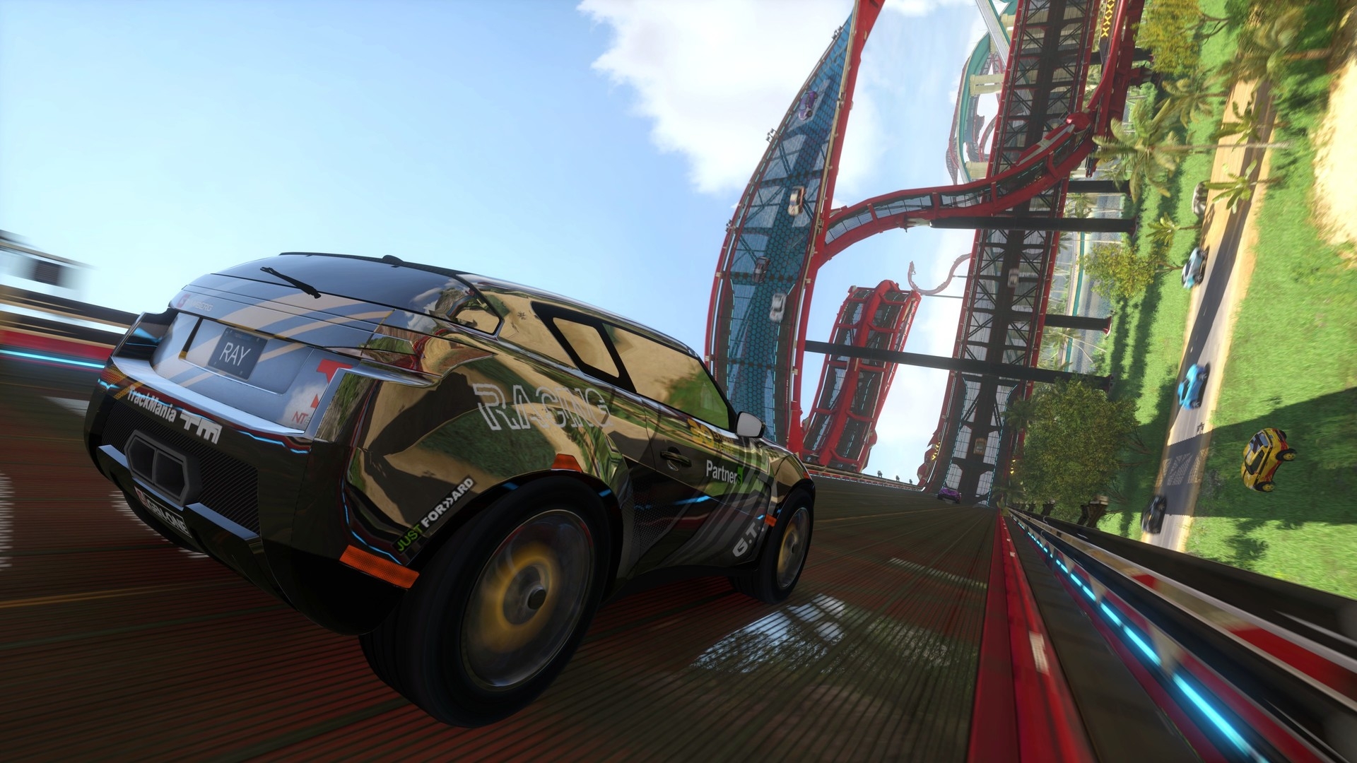 Скриншот из игры TrackMania 2: Lagoon под номером 5