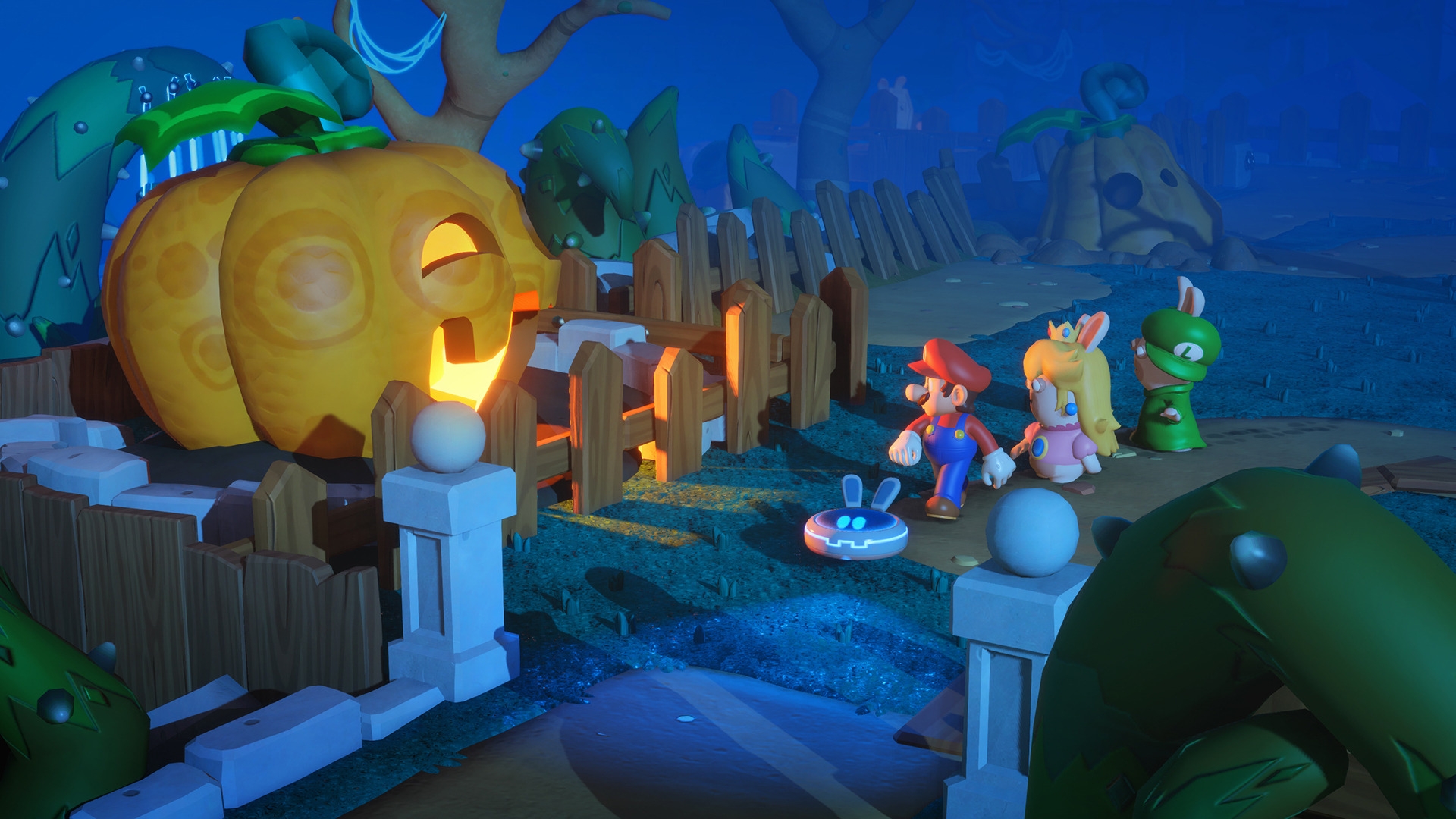 Скриншот из игры Mario + Rabbids Kingdom Battle под номером 2